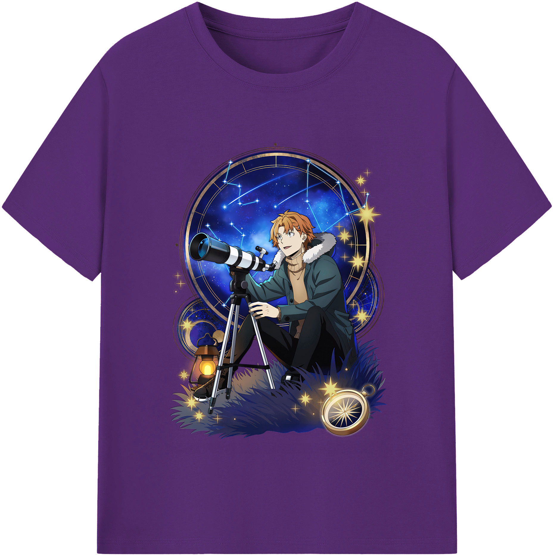（画像用） 文豪ストレイドッグス Bungo Stray Dogs 綿100％半袖Tシャツ（フロントプリント）