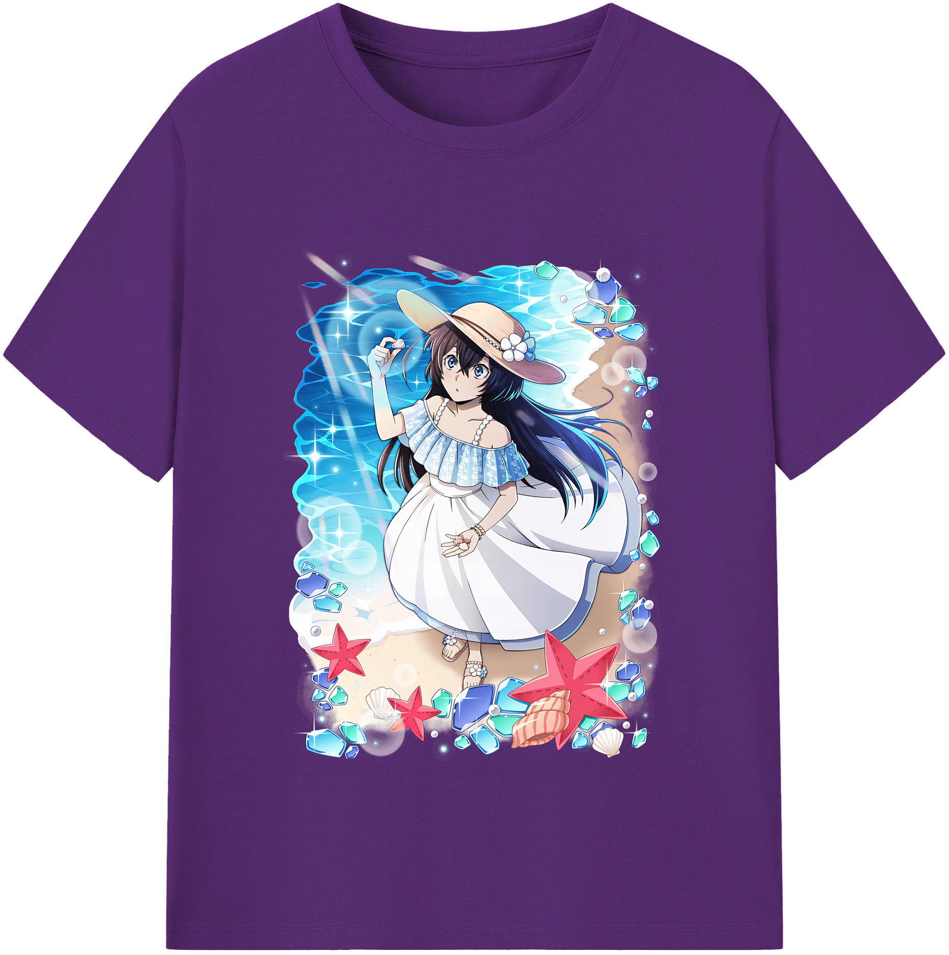 （画像用） 文豪ストレイドッグス Bungo Stray Dogs 綿100％半袖Tシャツ（フロントプリント）