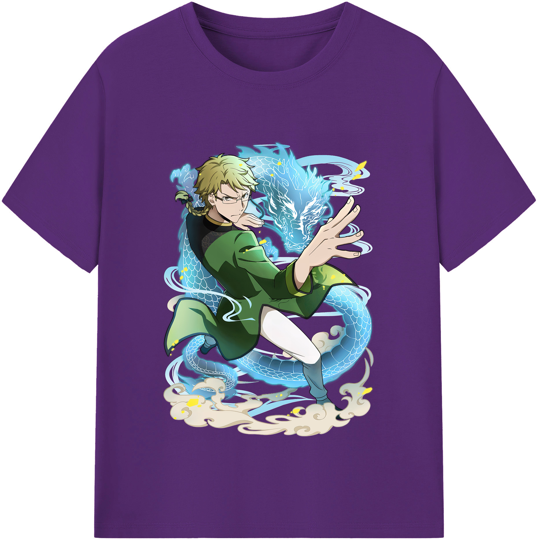 （画像用） 文豪ストレイドッグス Bungo Stray Dogs 綿100％半袖Tシャツ（フロントプリント）