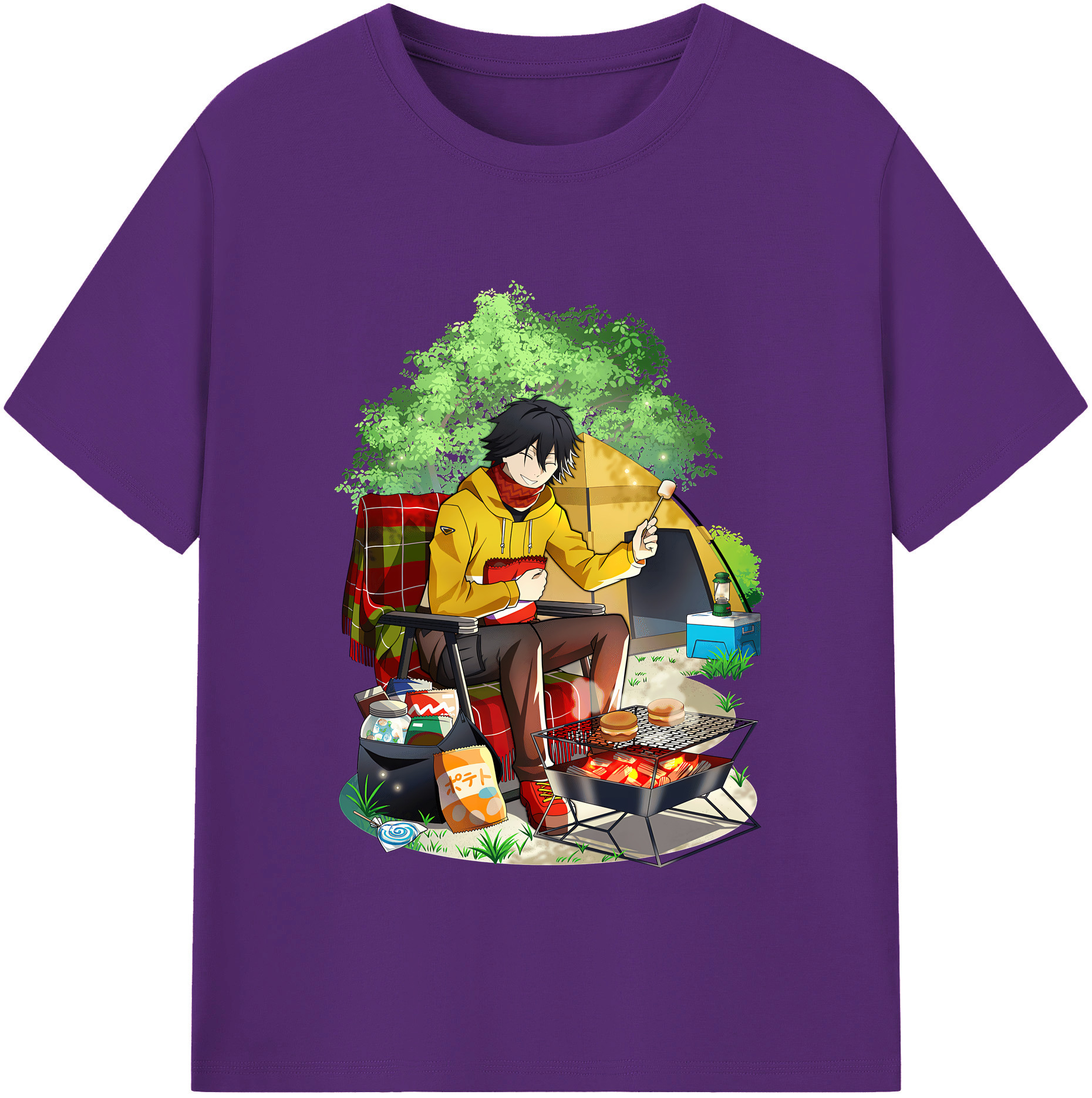 （画像用） 文豪ストレイドッグス Bungo Stray Dogs 綿100％半袖Tシャツ（フロントプリント）