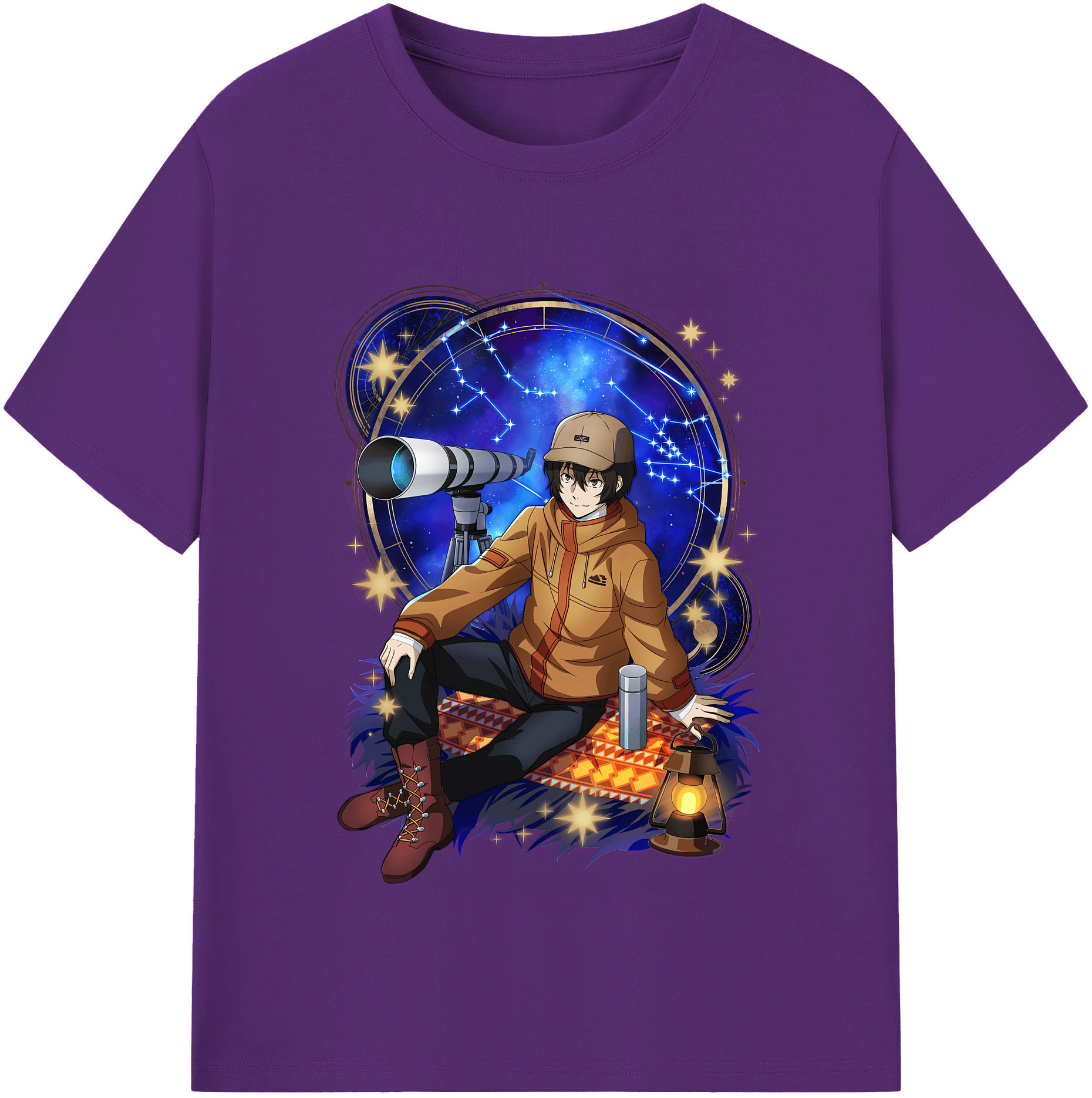 （画像用） 文豪ストレイドッグス Bungo Stray Dogs 綿100％半袖Tシャツ（フロントプリント）