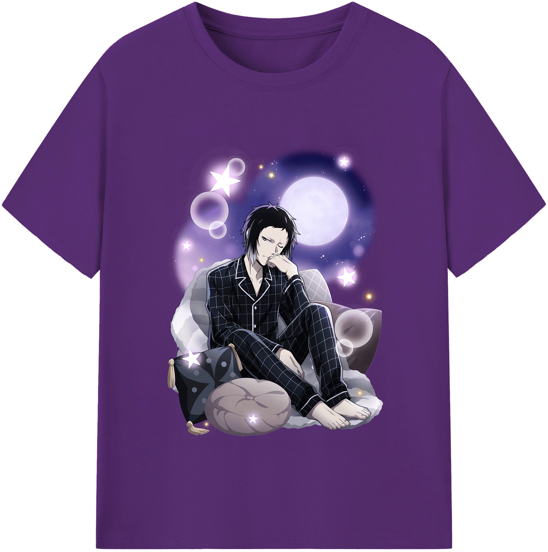 （画像用） 文豪ストレイドッグス Bungo Stray Dogs 綿100％半袖Tシャツ（フロントプリント）