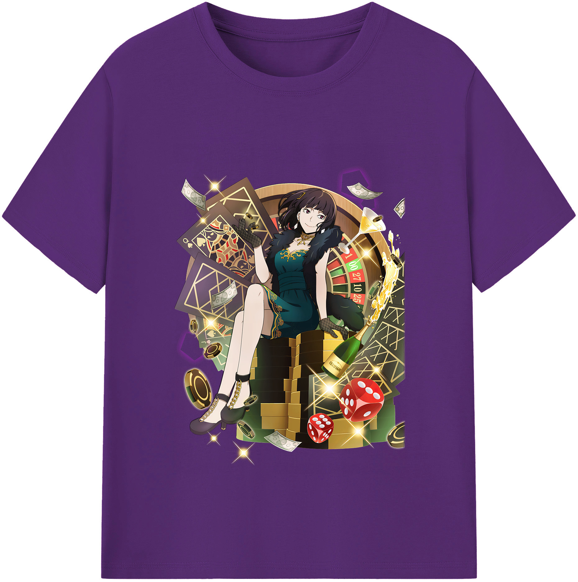 （画像用） 文豪ストレイドッグス Bungo Stray Dogs 綿100％半袖Tシャツ（フロントプリント）