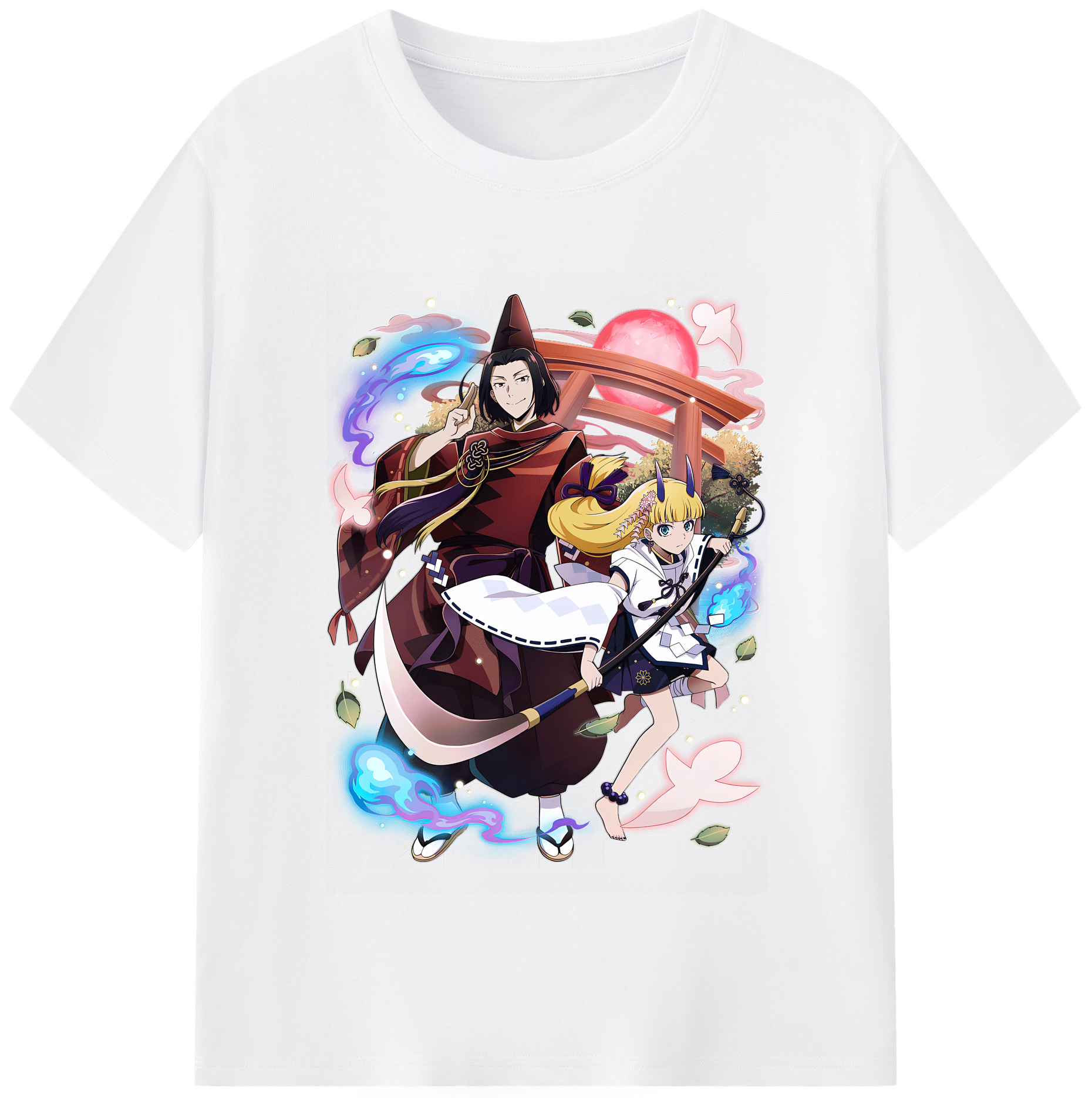 （画像用） 文豪ストレイドッグス Bungo Stray Dogs 綿100％半袖Tシャツ（フロントプリント）