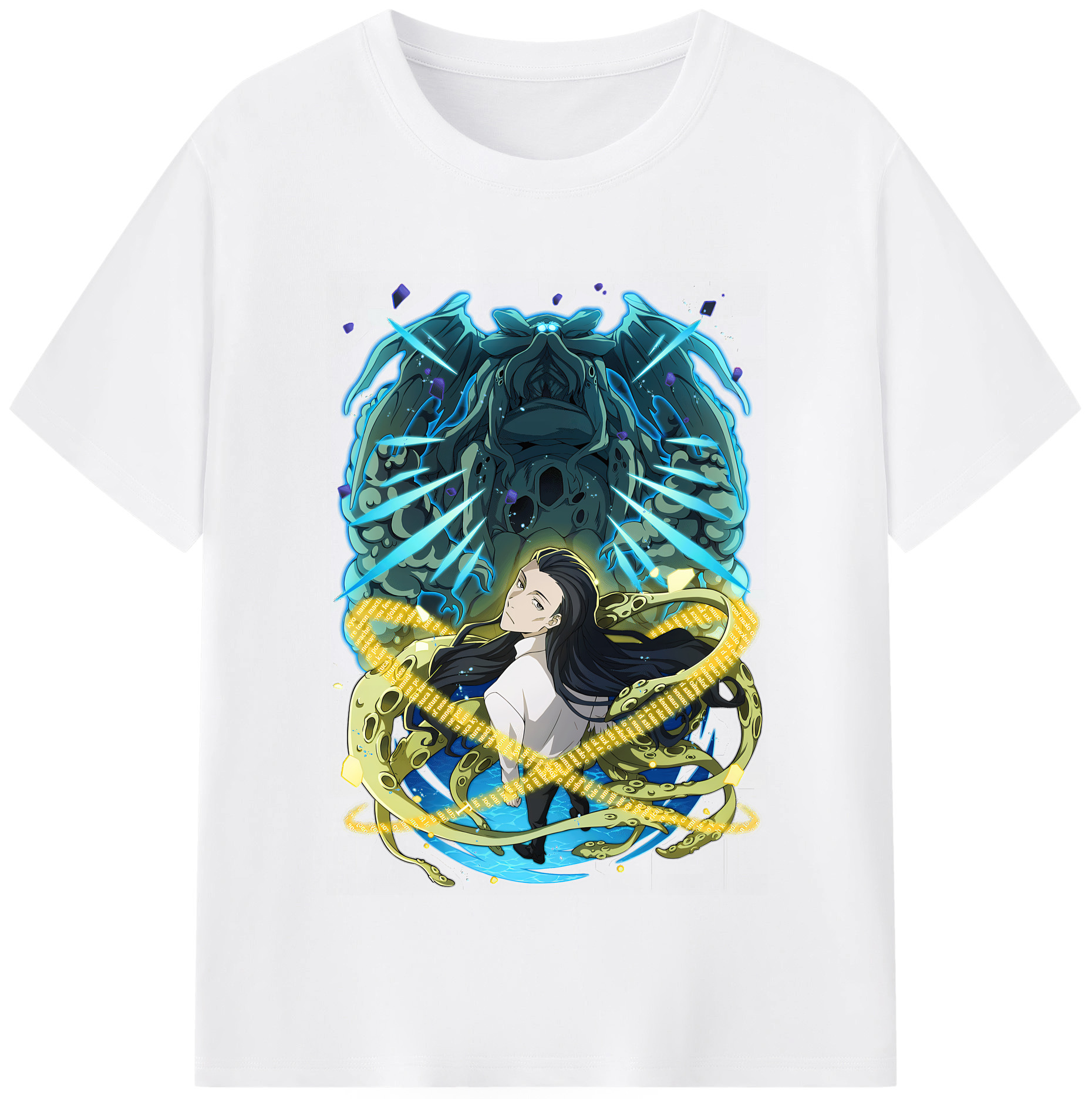 （画像用） 文豪ストレイドッグス Bungo Stray Dogs 綿100％半袖Tシャツ（フロントプリント）