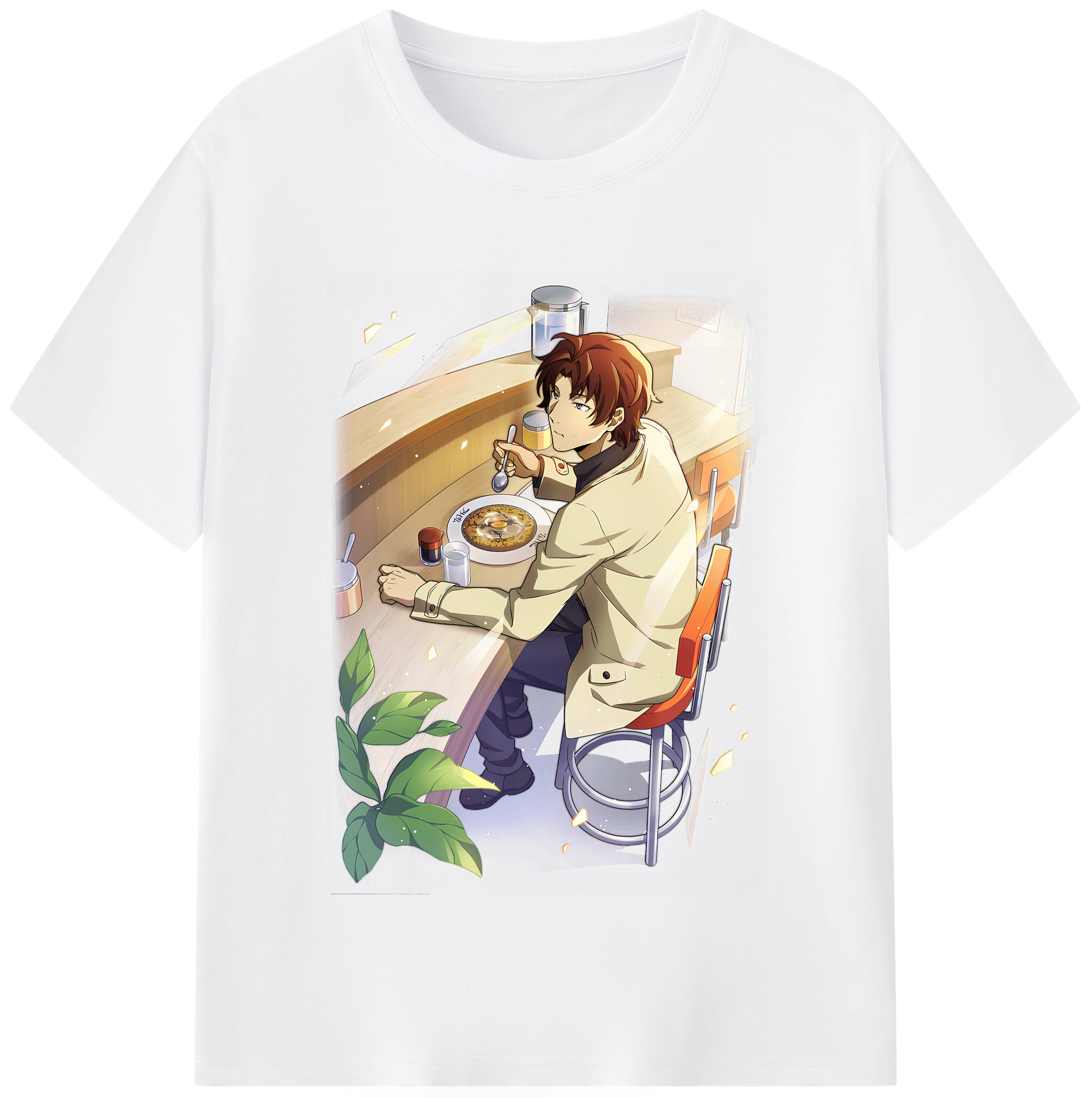 （画像用） 文豪ストレイドッグス Bungo Stray Dogs 綿100％半袖Tシャツ（フロントプリント）