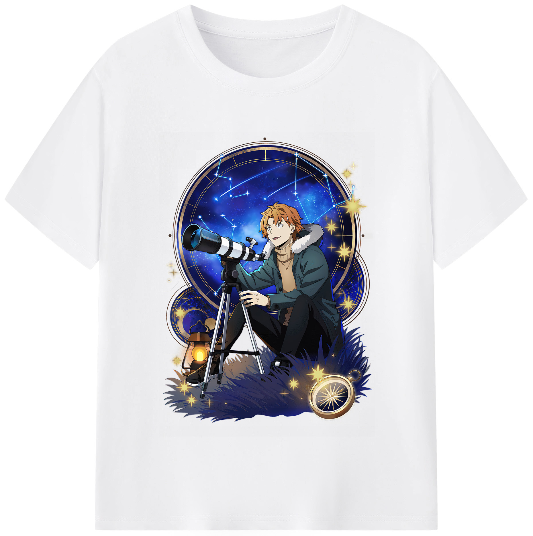 （画像用） 文豪ストレイドッグス Bungo Stray Dogs 綿100％半袖Tシャツ（フロントプリント）