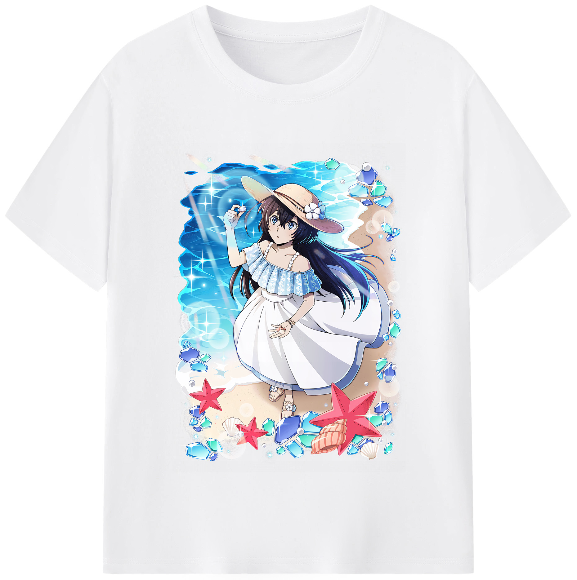 （画像用） 文豪ストレイドッグス Bungo Stray Dogs 綿100％半袖Tシャツ（フロントプリント）
