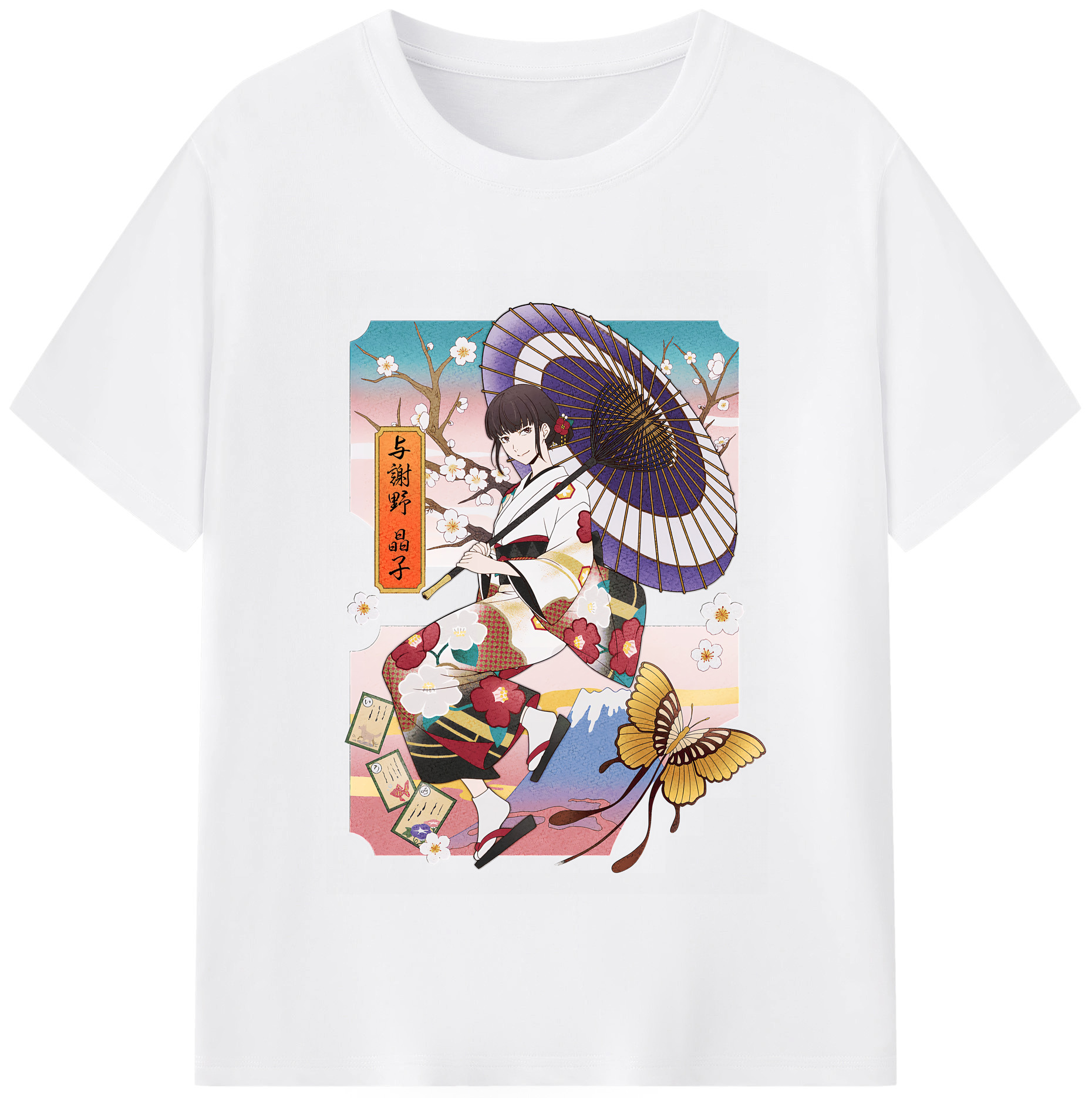 （画像用） 文豪ストレイドッグス Bungo Stray Dogs 綿100％半袖Tシャツ（フロントプリント）
