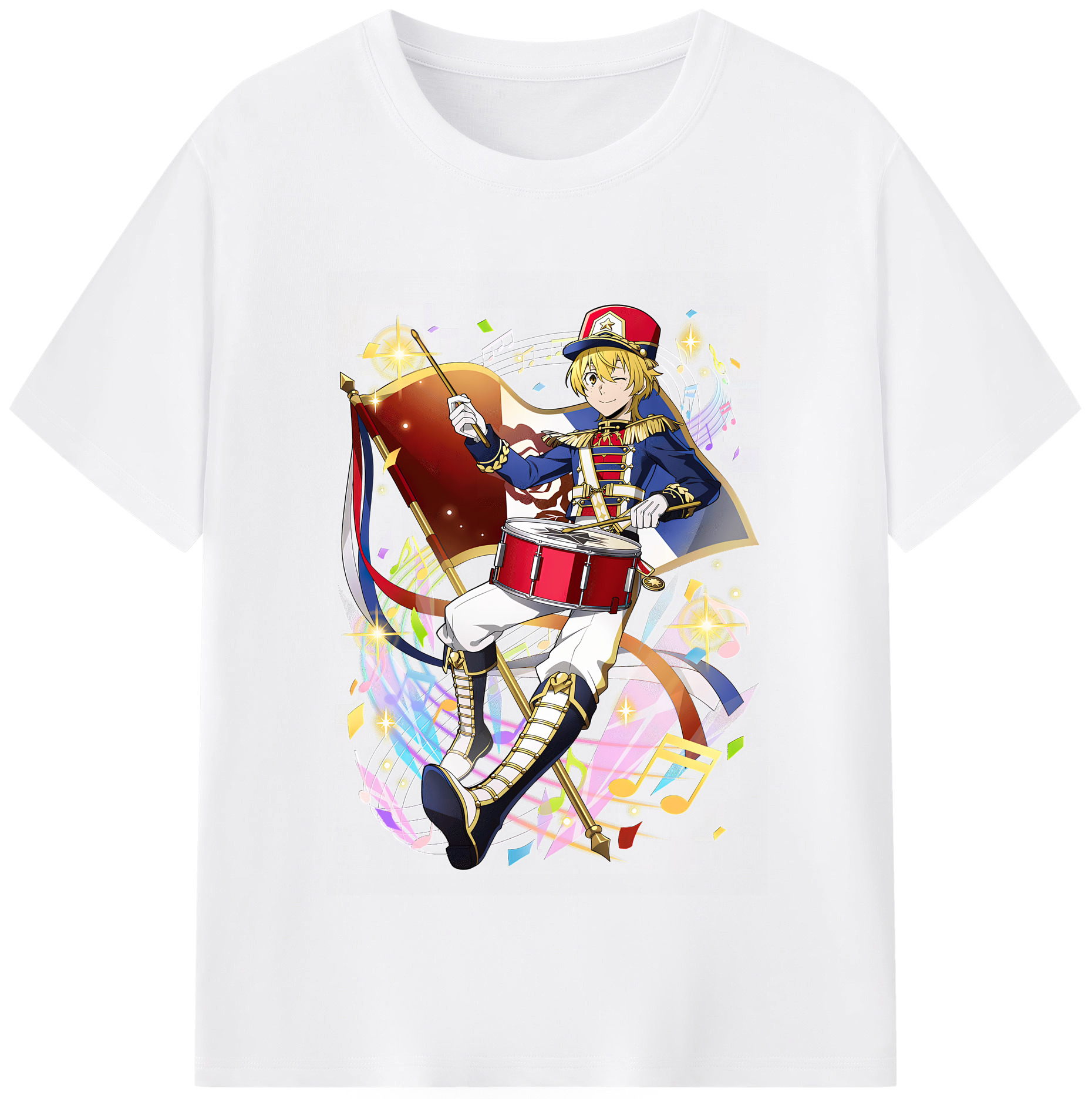 （画像用） 文豪ストレイドッグス Bungo Stray Dogs 綿100％半袖Tシャツ（フロントプリント）