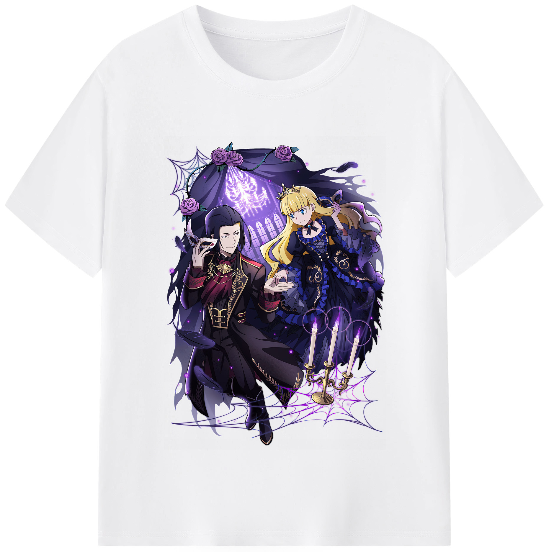 （画像用） 文豪ストレイドッグス Bungo Stray Dogs 綿100％半袖Tシャツ（フロントプリント）
