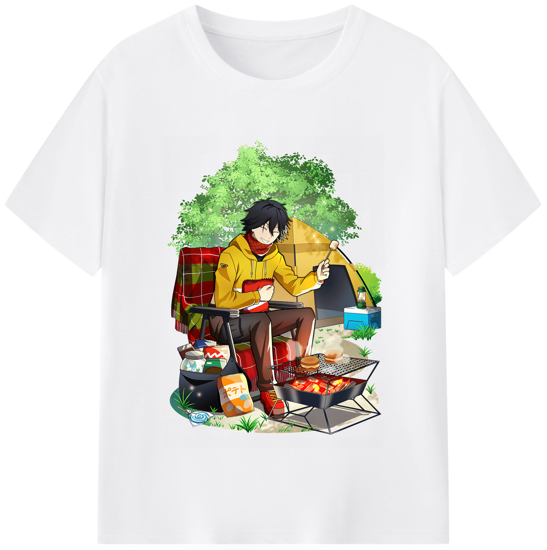 （画像用） 文豪ストレイドッグス Bungo Stray Dogs 綿100％半袖Tシャツ（フロントプリント）
