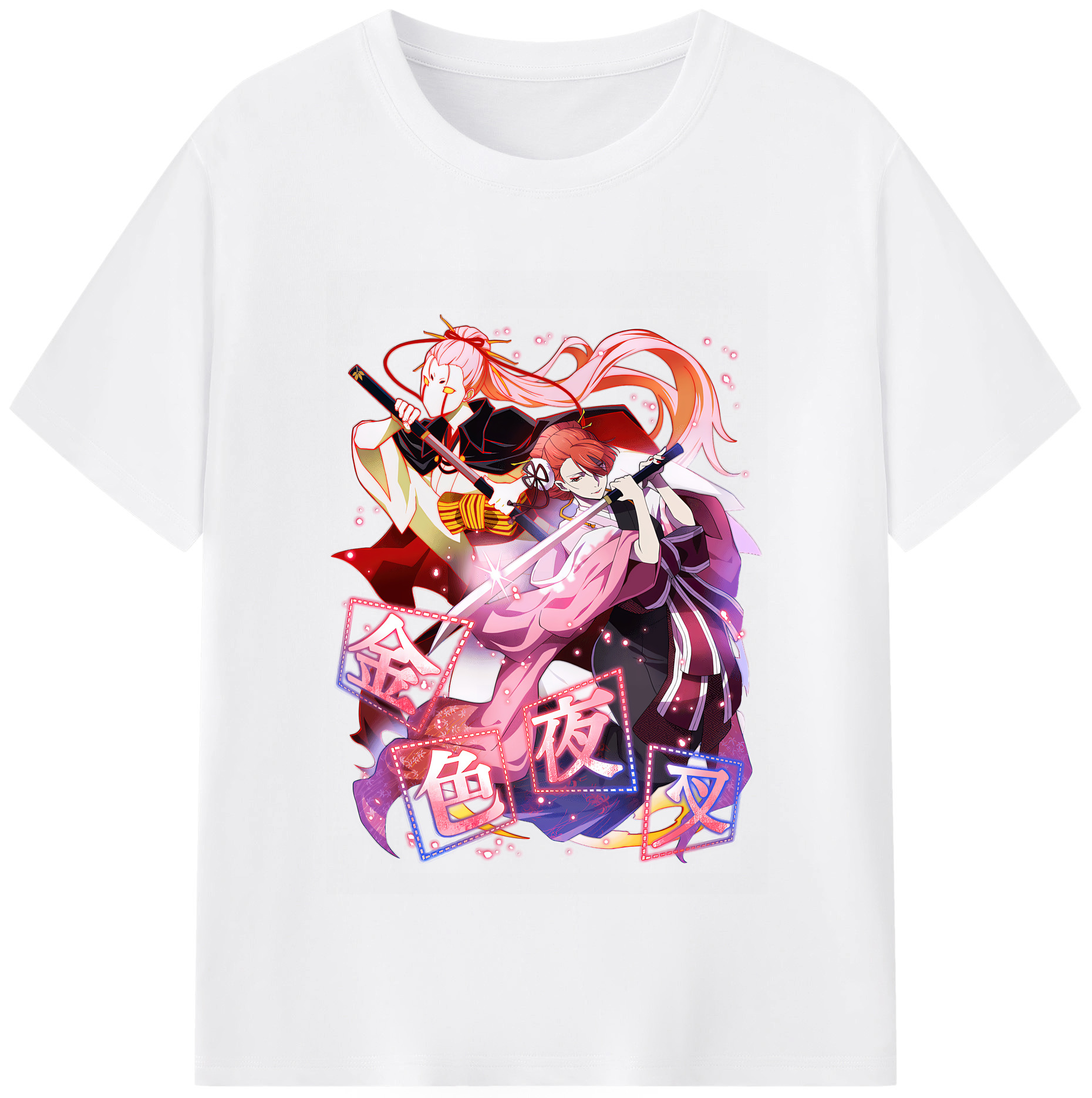 （画像用） 文豪ストレイドッグス Bungo Stray Dogs 綿100％半袖Tシャツ（フロントプリント）
