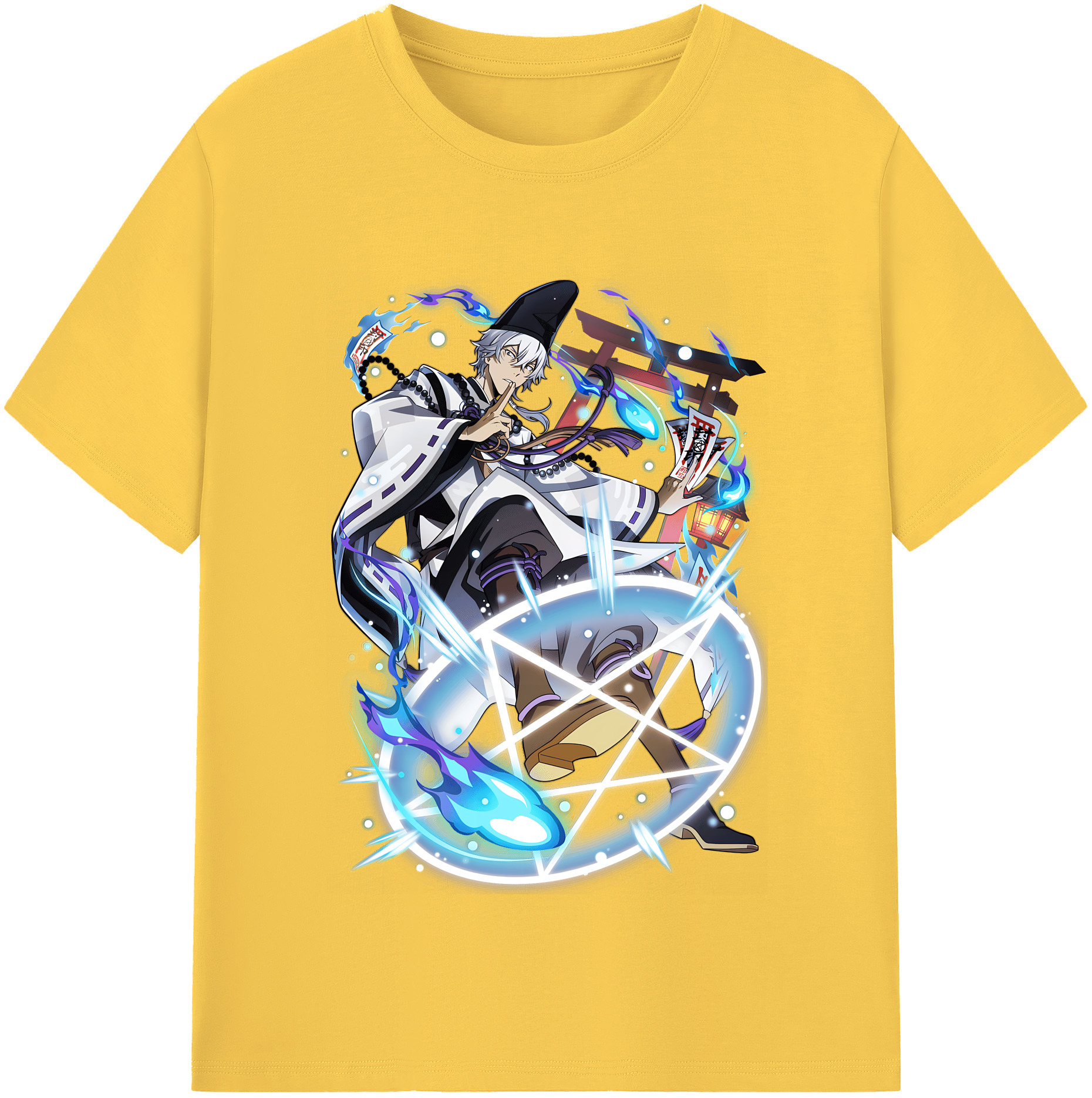 （画像用） 文豪ストレイドッグス Bungo Stray Dogs 綿100％半袖Tシャツ（フロントプリント）