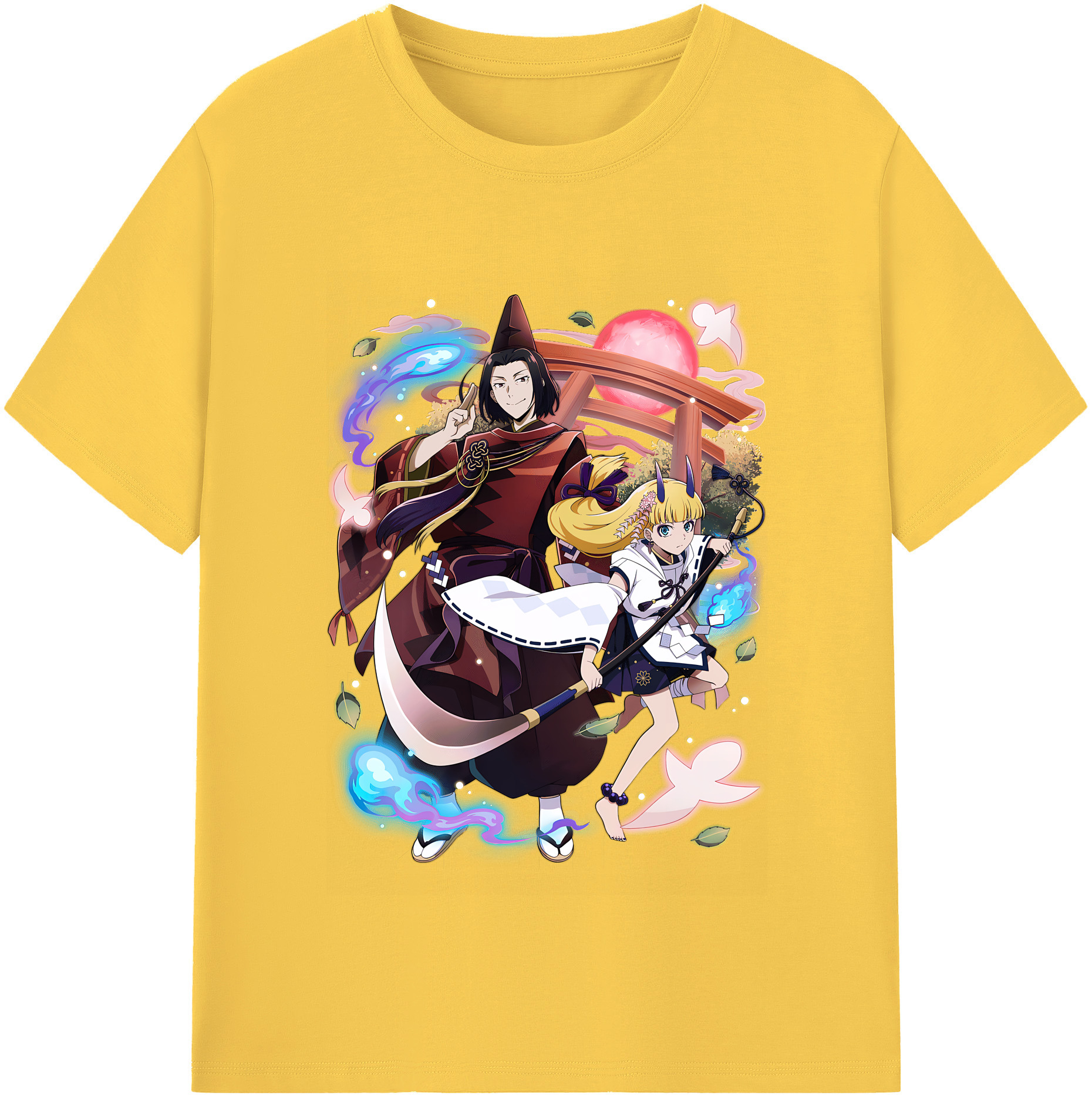 （画像用） 文豪ストレイドッグス Bungo Stray Dogs 綿100％半袖Tシャツ（フロントプリント）