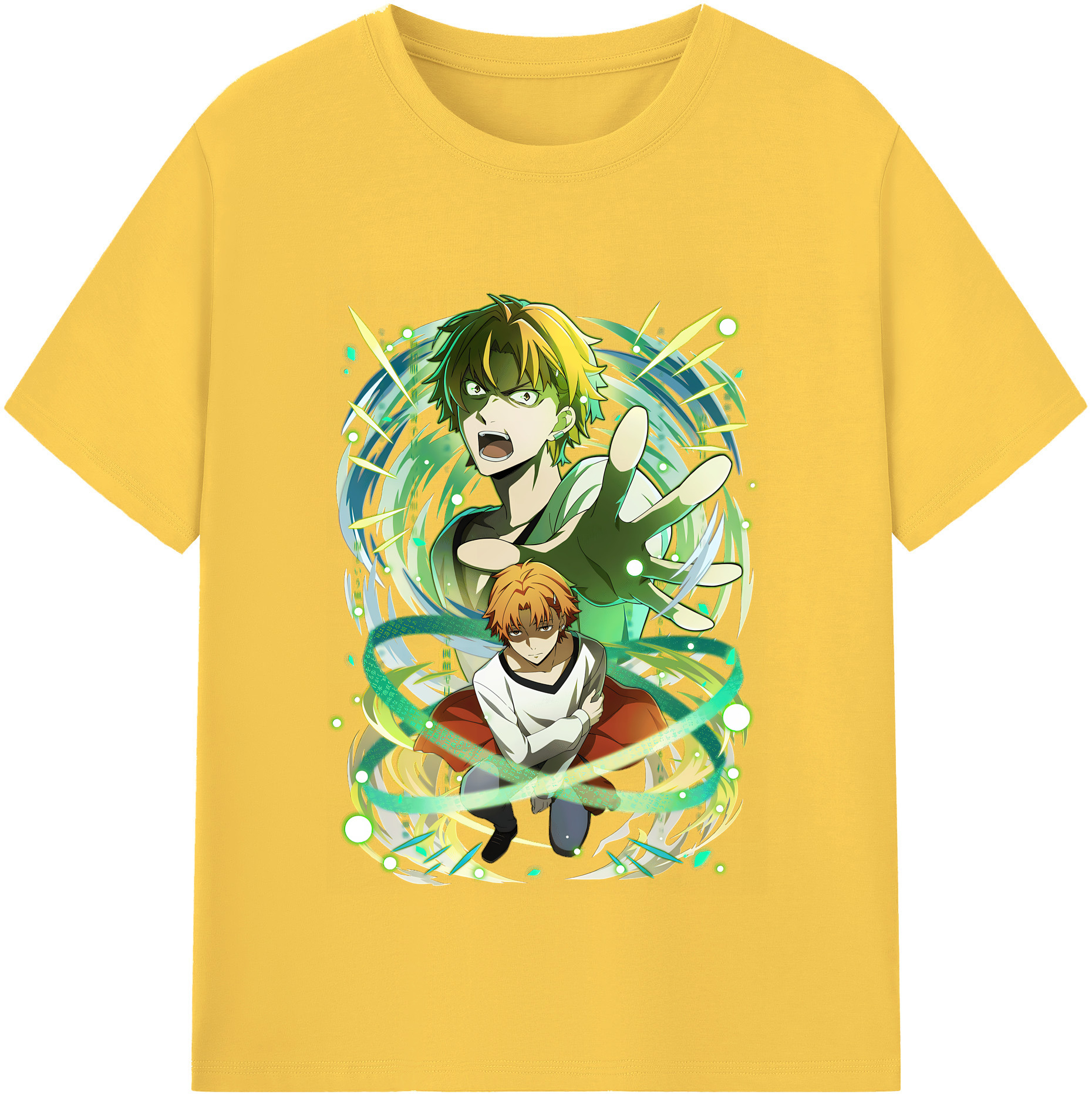 （画像用） 文豪ストレイドッグス Bungo Stray Dogs 綿100％半袖Tシャツ（フロントプリント）