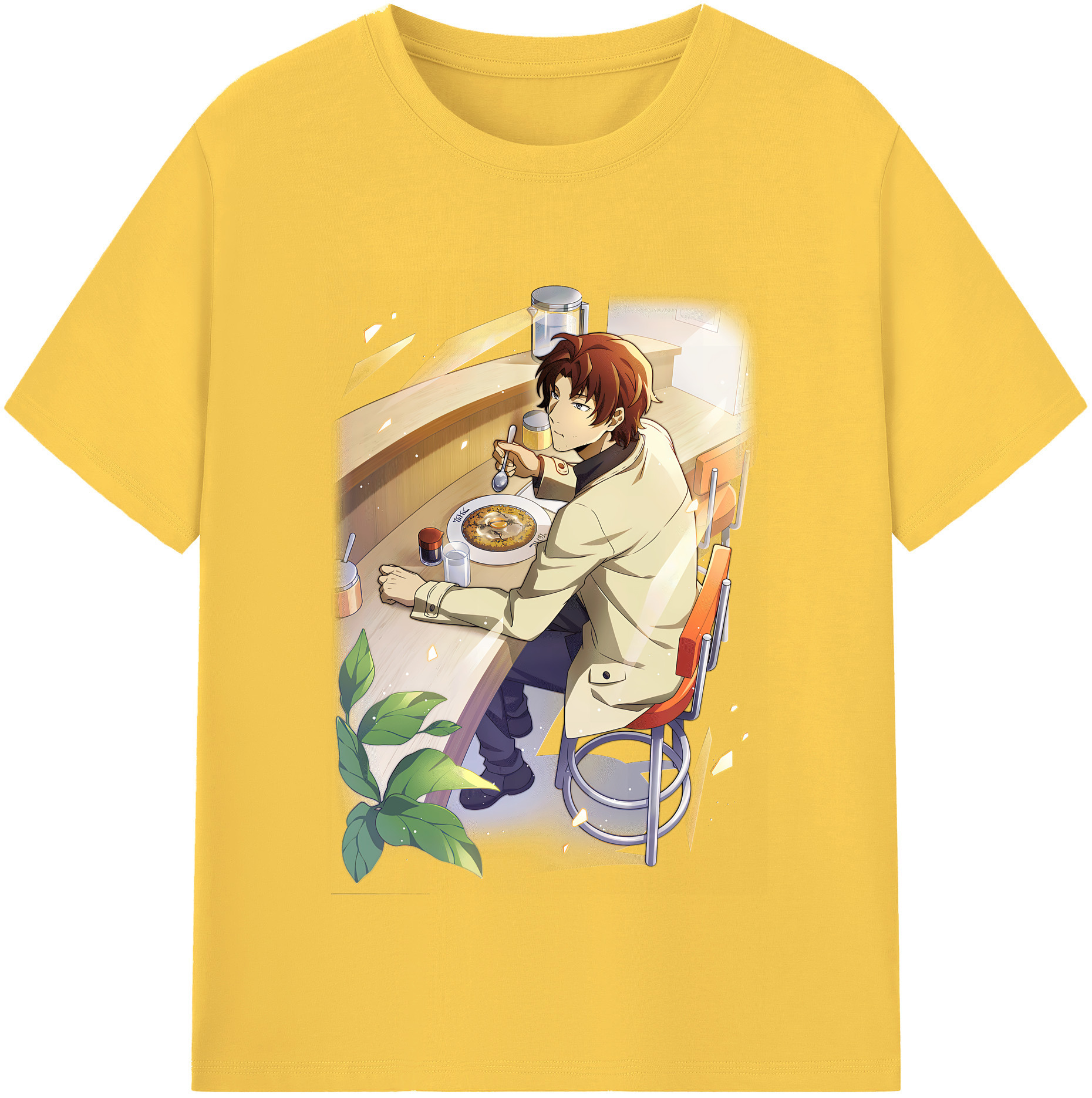 （画像用） 文豪ストレイドッグス Bungo Stray Dogs 綿100％半袖Tシャツ（フロントプリント）
