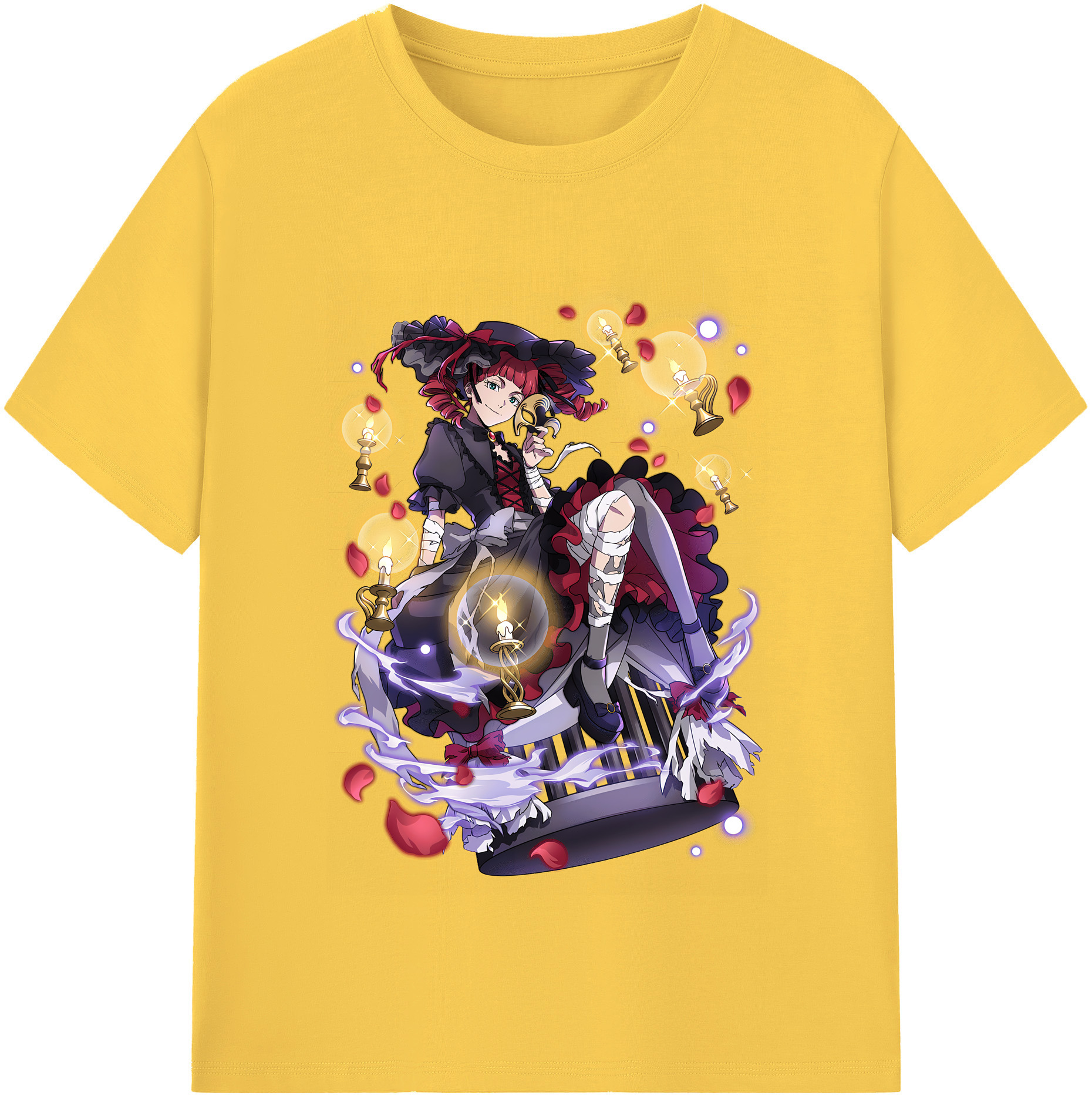 （画像用） 文豪ストレイドッグス Bungo Stray Dogs 綿100％半袖Tシャツ（フロントプリント）