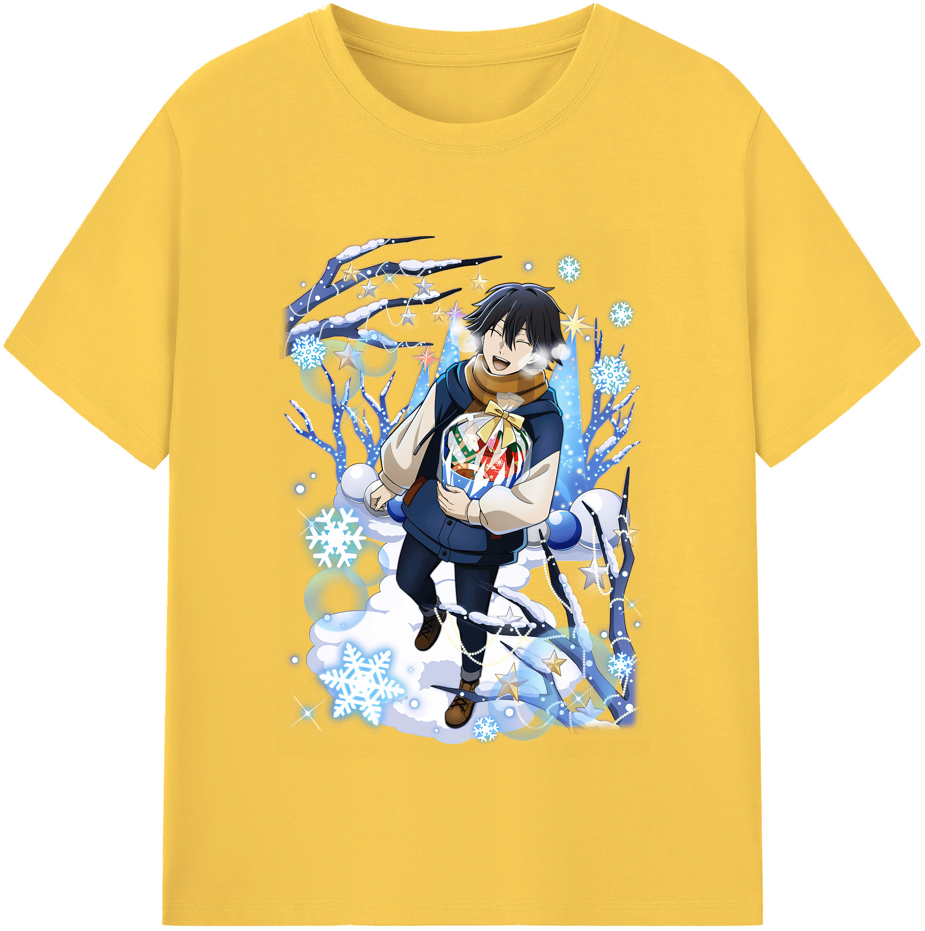 （画像用） 文豪ストレイドッグス Bungo Stray Dogs 綿100％半袖Tシャツ（フロントプリント）