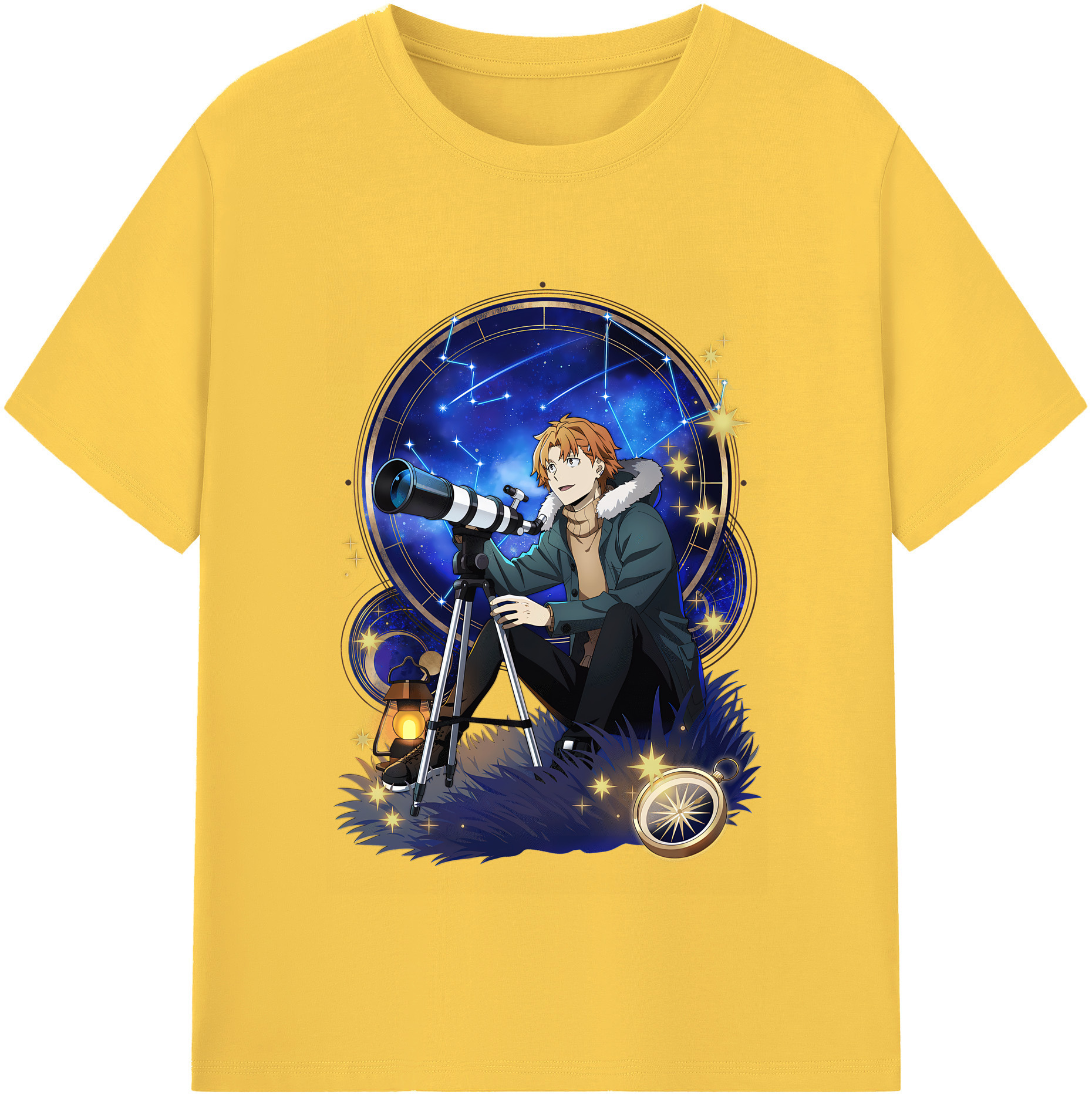 （画像用） 文豪ストレイドッグス Bungo Stray Dogs 綿100％半袖Tシャツ（フロントプリント）