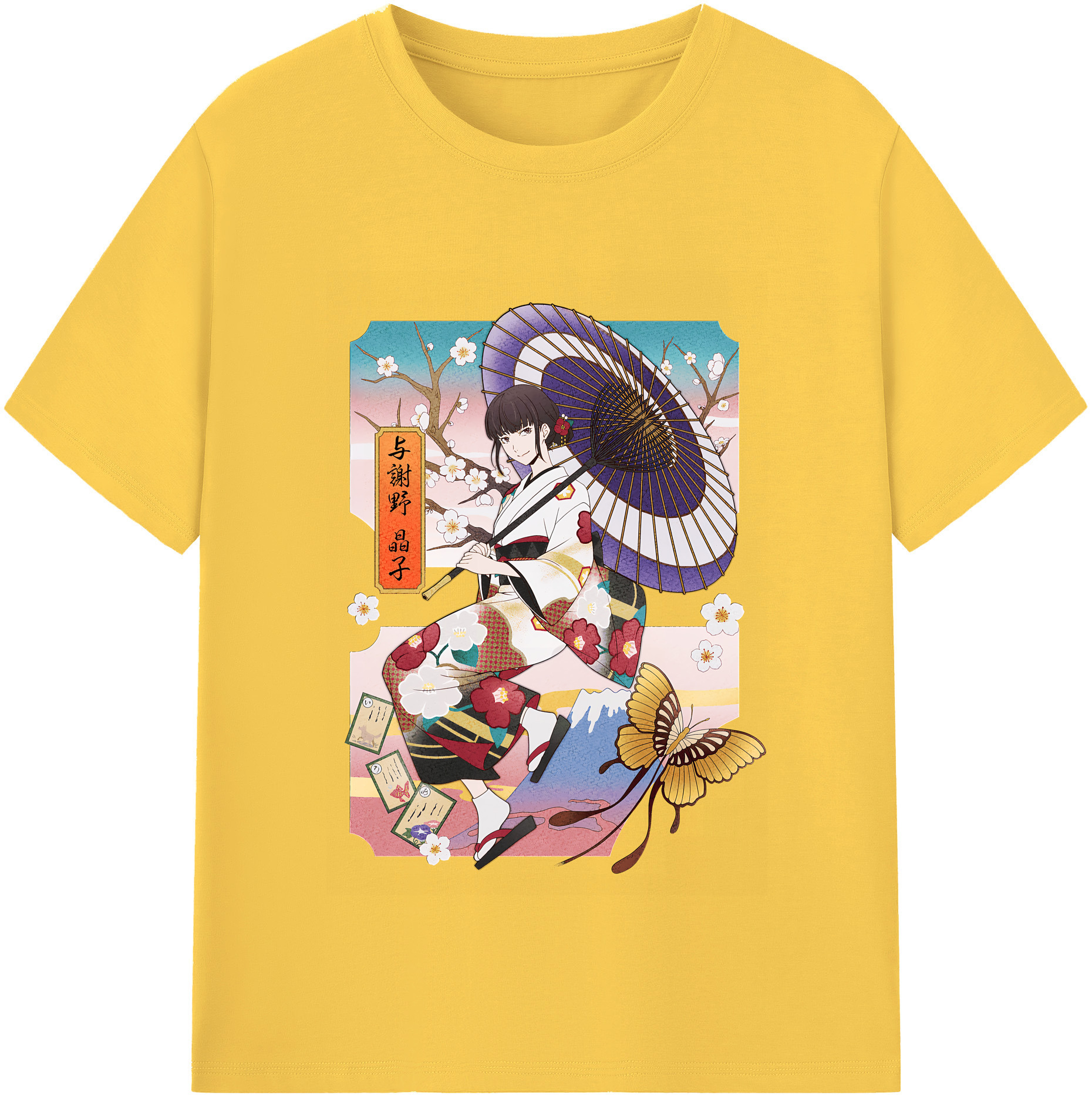 （画像用） 文豪ストレイドッグス Bungo Stray Dogs 綿100％半袖Tシャツ（フロントプリント）