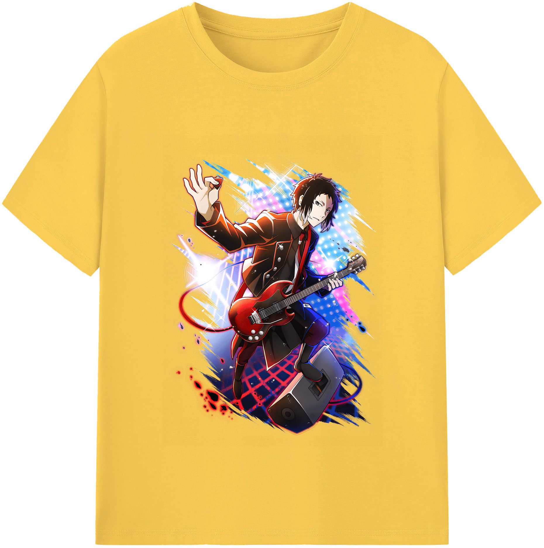 （画像用） 文豪ストレイドッグス Bungo Stray Dogs 綿100％半袖Tシャツ（フロントプリント）