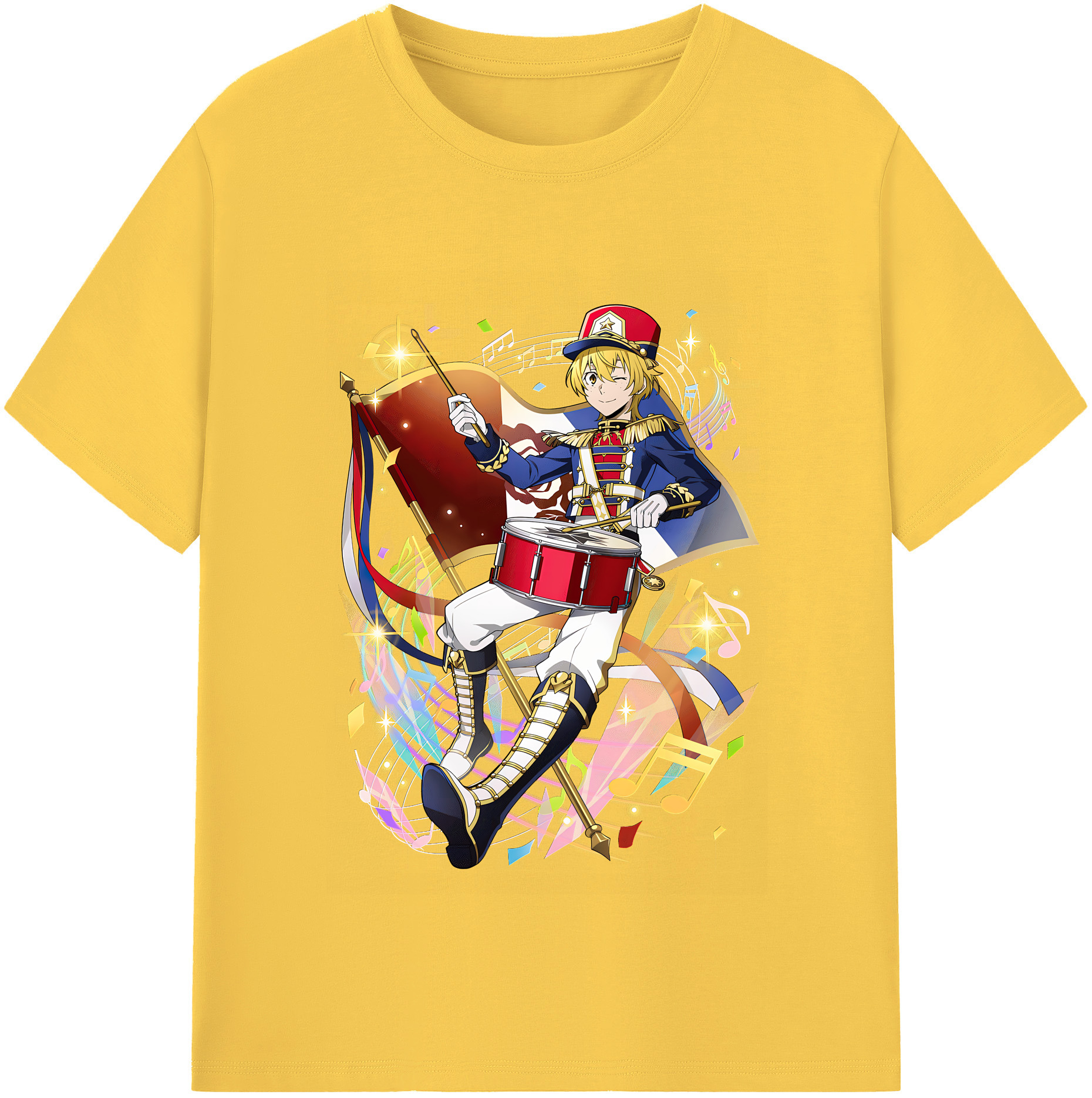 （画像用） 文豪ストレイドッグス Bungo Stray Dogs 綿100％半袖Tシャツ（フロントプリント）