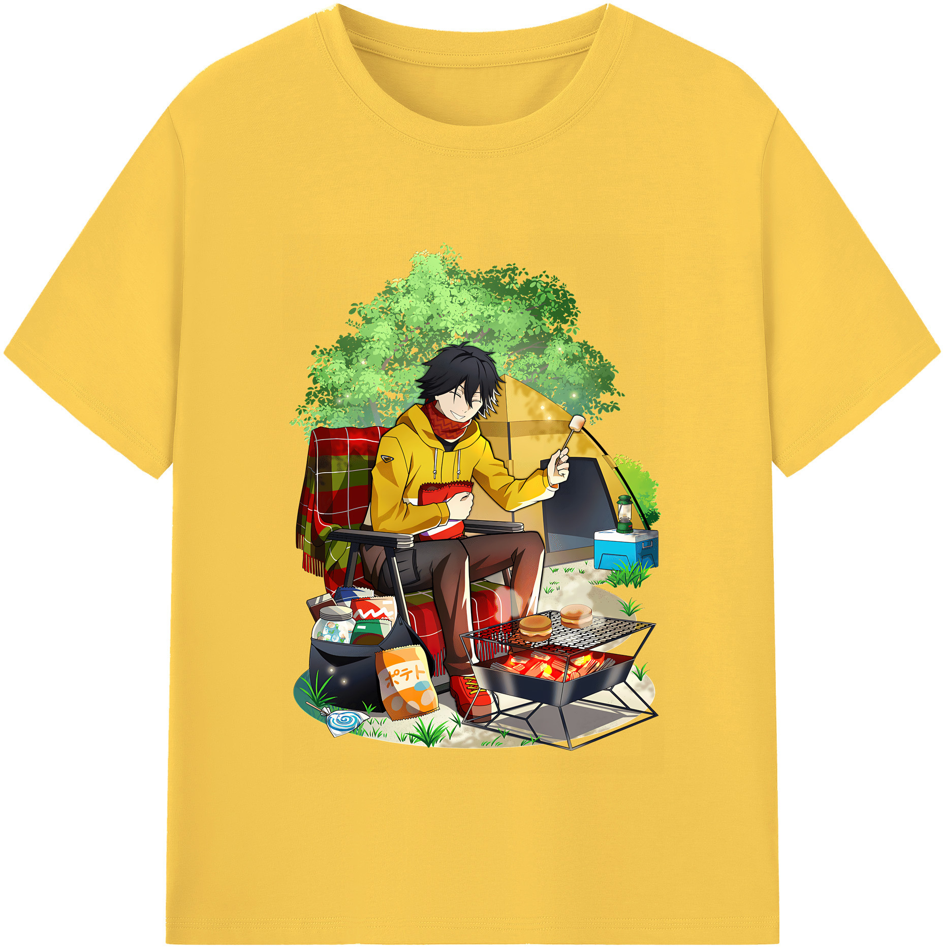 （画像用） 文豪ストレイドッグス Bungo Stray Dogs 綿100％半袖Tシャツ（フロントプリント）