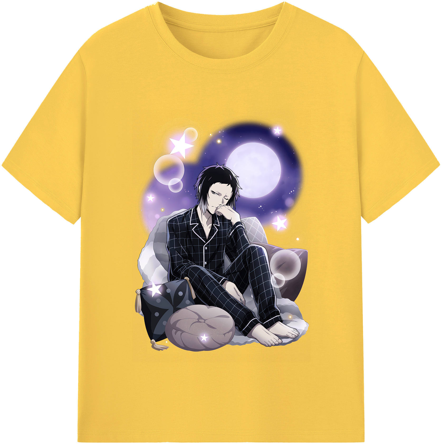 （画像用） 文豪ストレイドッグス Bungo Stray Dogs 綿100％半袖Tシャツ（フロントプリント）