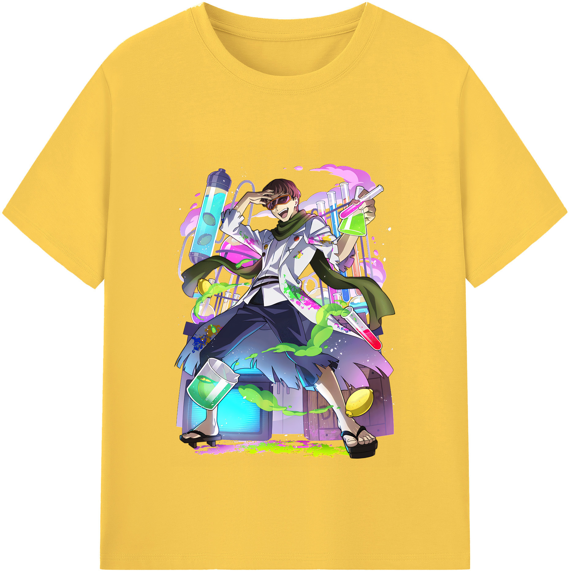 （画像用） 文豪ストレイドッグス Bungo Stray Dogs 綿100％半袖Tシャツ（フロントプリント）