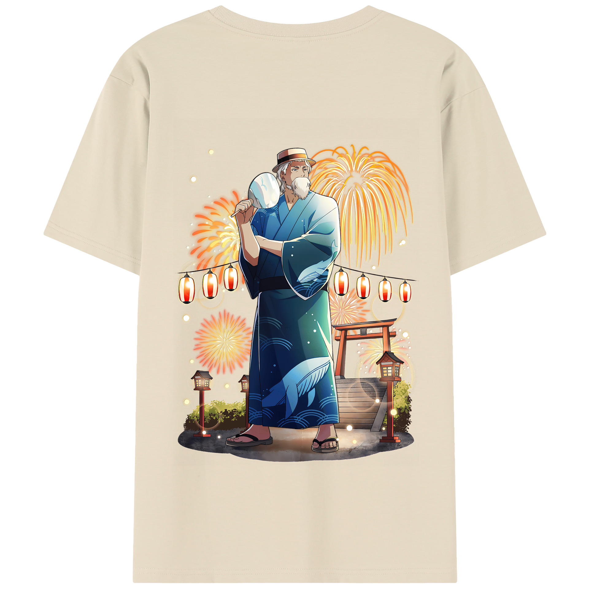 （画像用） 文豪ストレイドッグス Bungo Stray Dogs 綿100％半袖Tシャツ（背面プリント）
