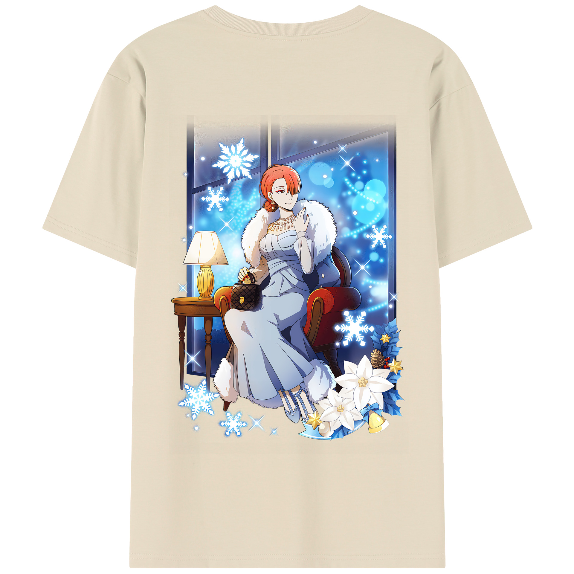 （画像用） 文豪ストレイドッグス Bungo Stray Dogs 綿100％半袖Tシャツ（背面プリント）