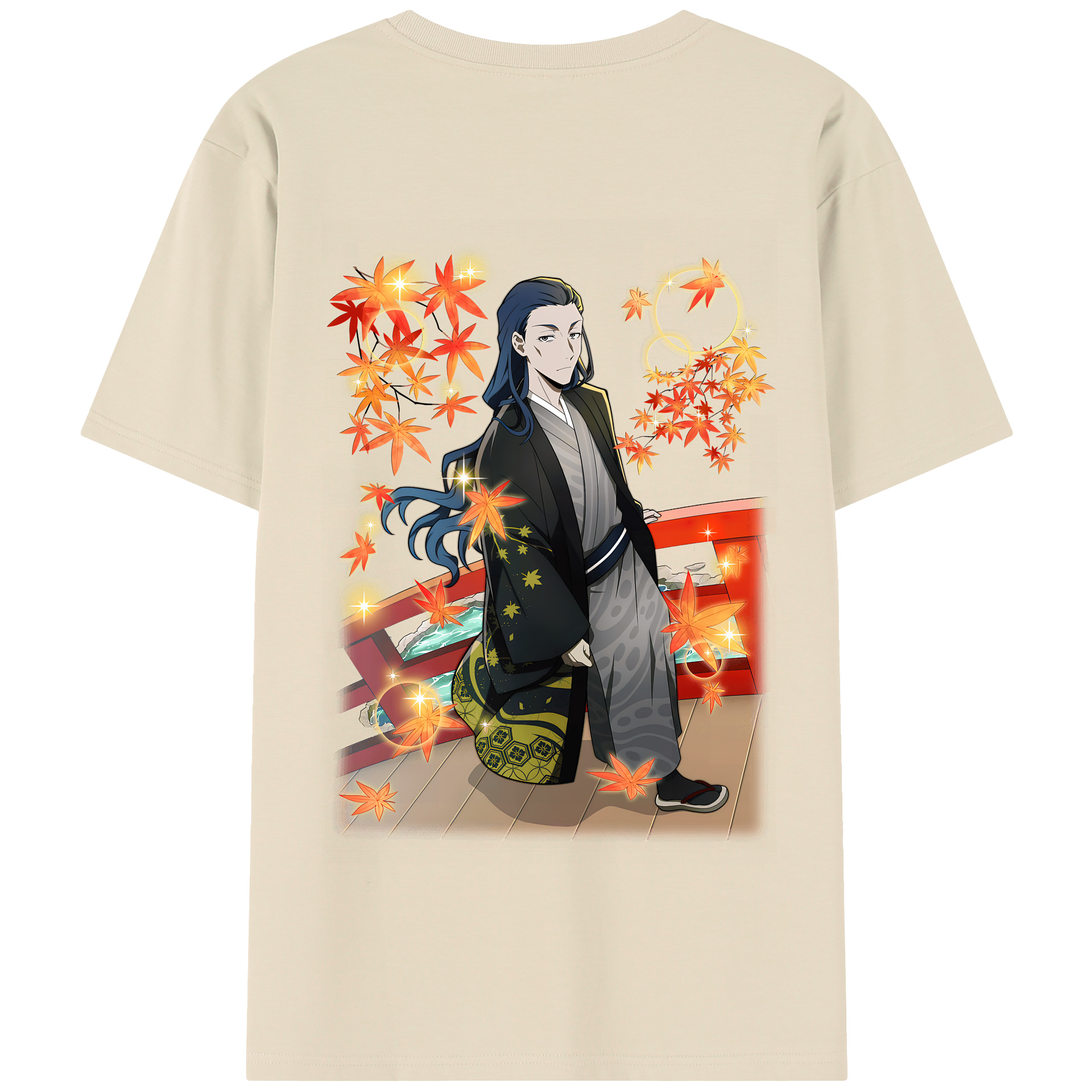 （画像用） 文豪ストレイドッグス Bungo Stray Dogs 綿100％半袖Tシャツ（背面プリント）