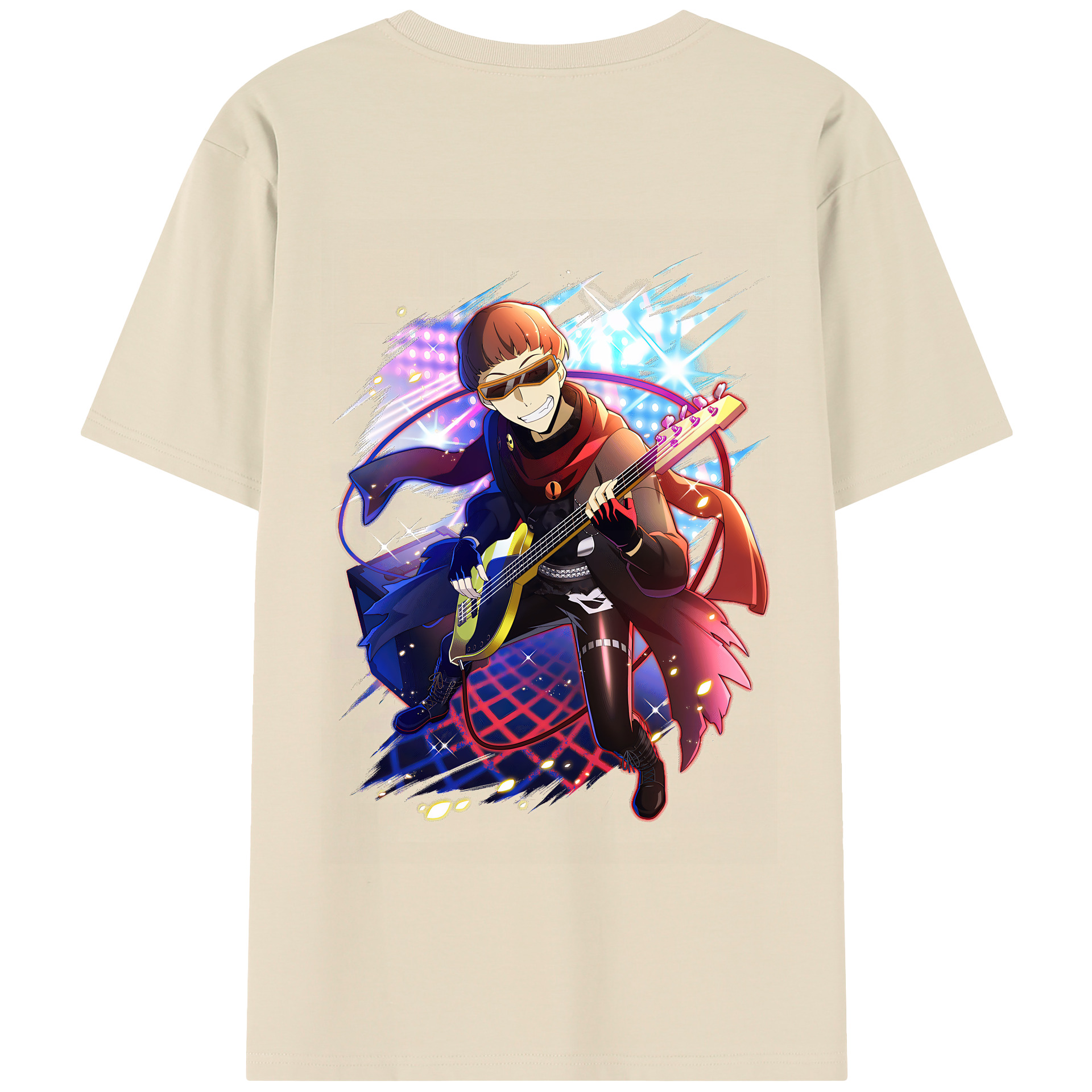 （画像用） 文豪ストレイドッグス Bungo Stray Dogs 綿100％半袖Tシャツ（背面プリント）