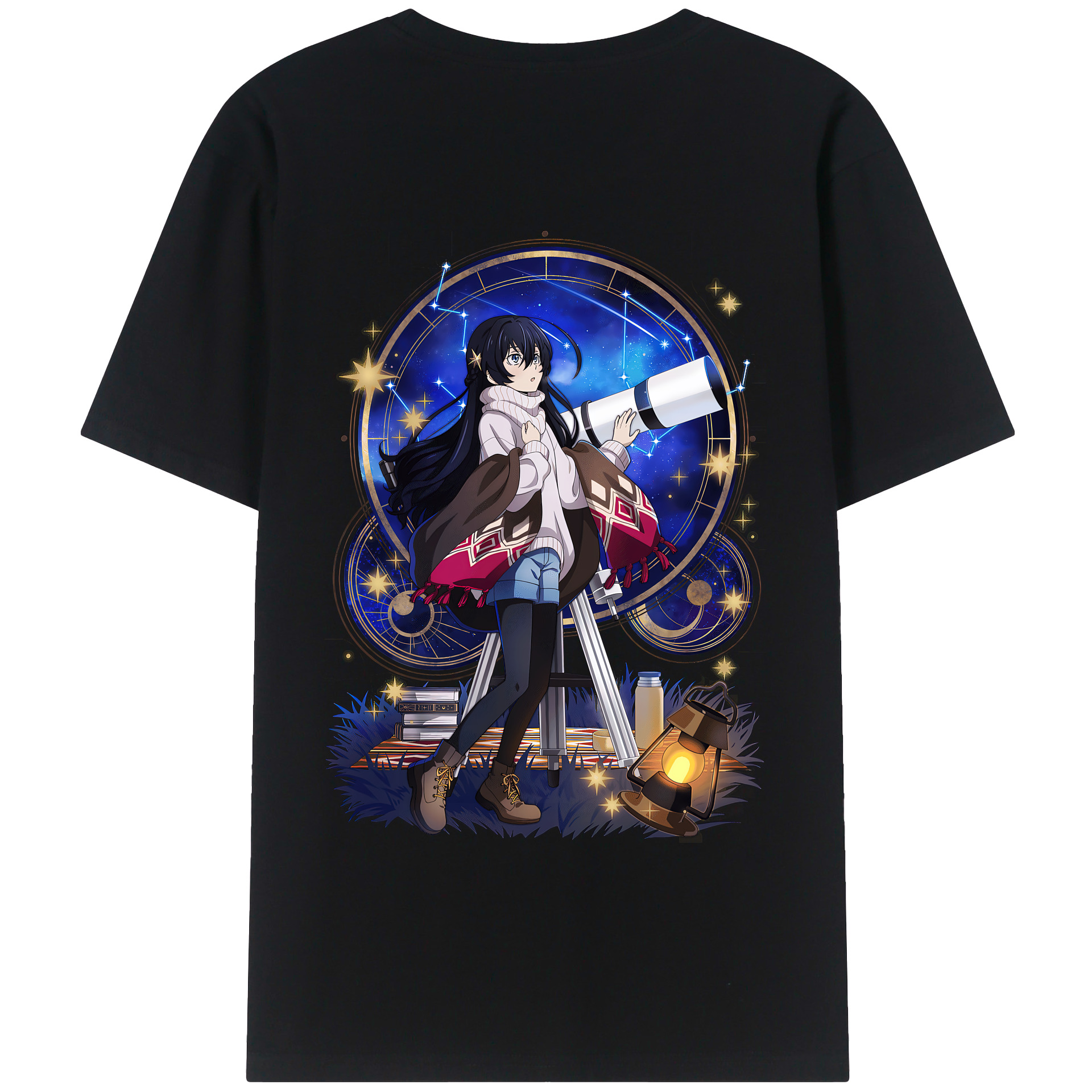 （画像用） 文豪ストレイドッグス Bungo Stray Dogs 綿100％半袖Tシャツ（背面プリント）