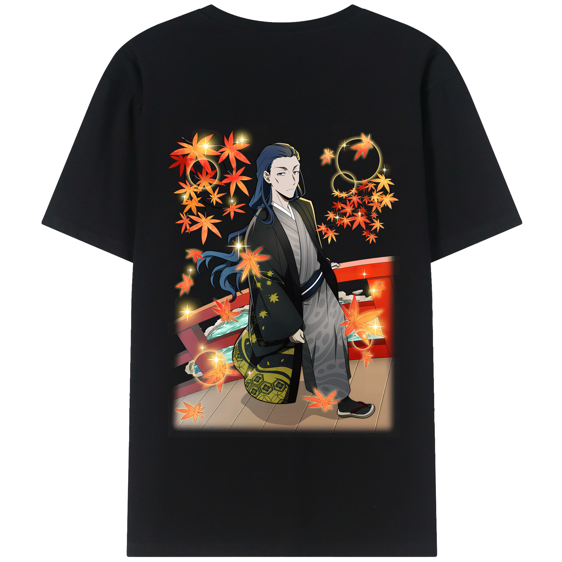 （画像用） 文豪ストレイドッグス Bungo Stray Dogs 綿100％半袖Tシャツ（背面プリント）