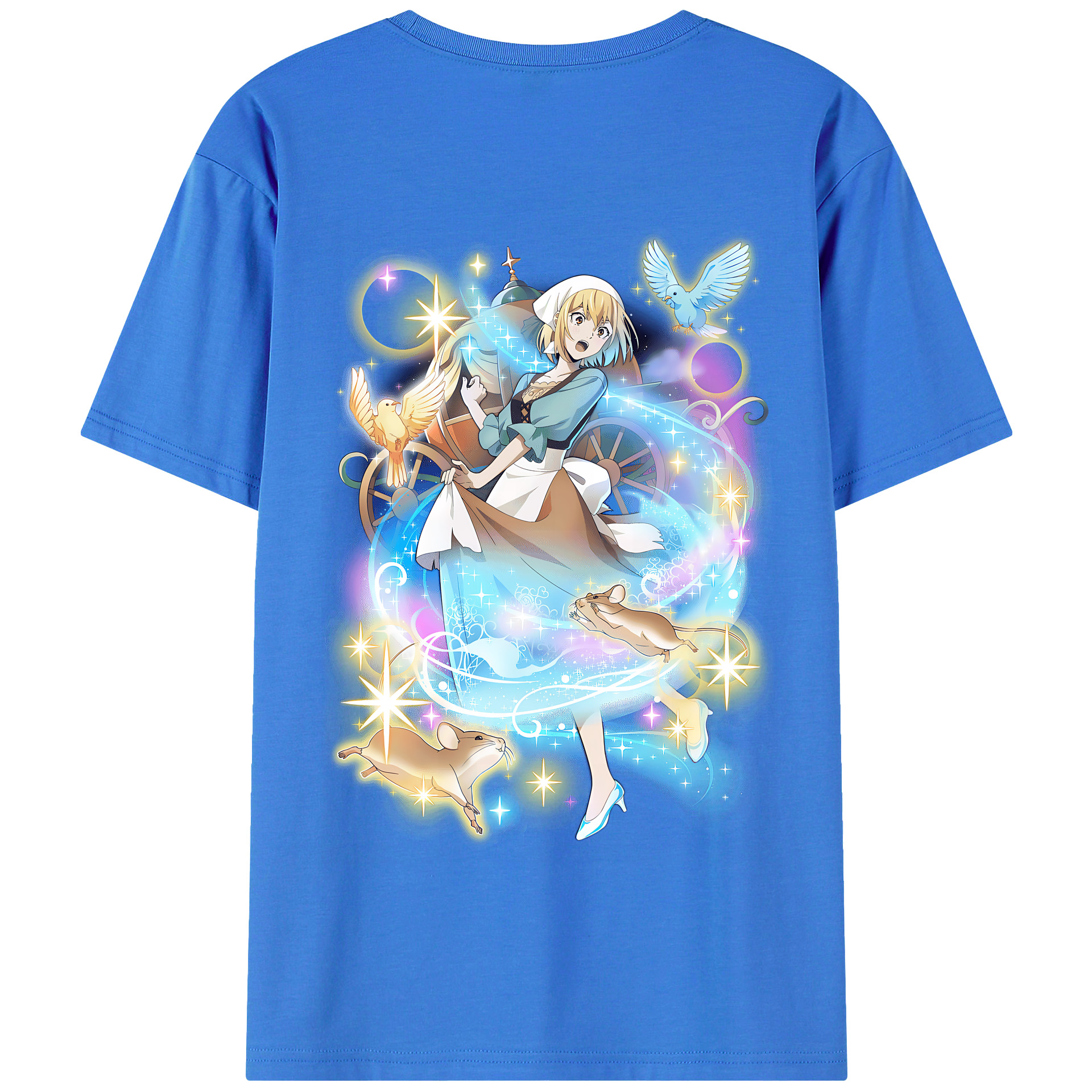 （画像用） 文豪ストレイドッグス Bungo Stray Dogs 綿100％半袖Tシャツ（背面プリント）
