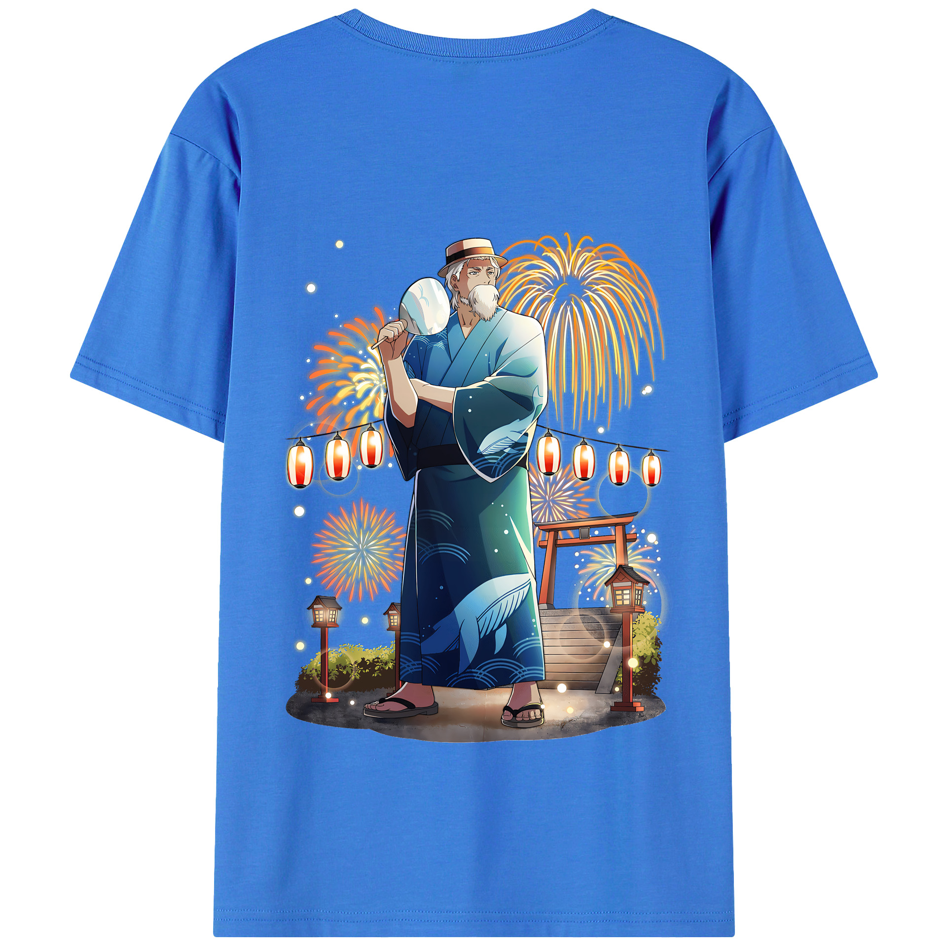 （画像用） 文豪ストレイドッグス Bungo Stray Dogs 綿100％半袖Tシャツ（背面プリント）