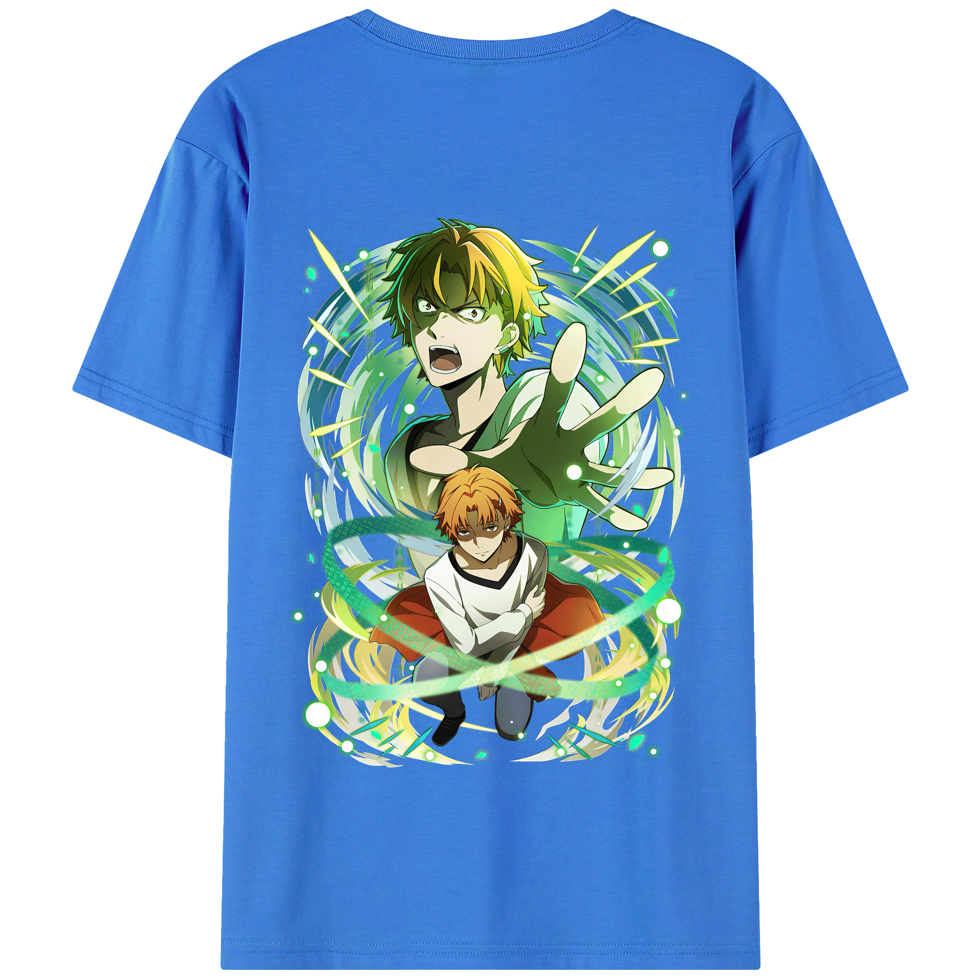 （画像用） 文豪ストレイドッグス Bungo Stray Dogs 綿100％半袖Tシャツ（背面プリント）