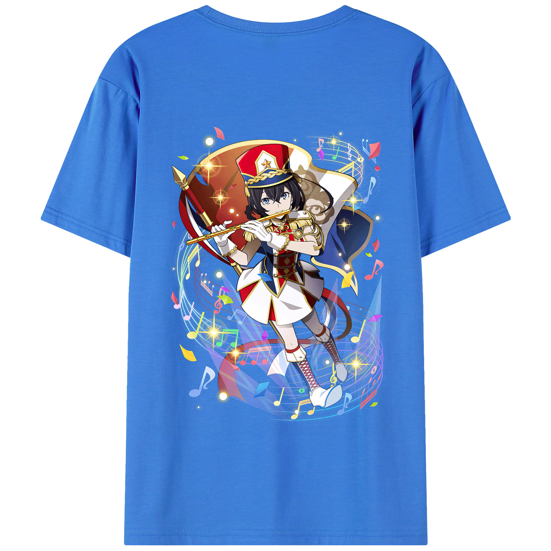 （画像用） 文豪ストレイドッグス Bungo Stray Dogs 綿100％半袖Tシャツ（背面プリント）