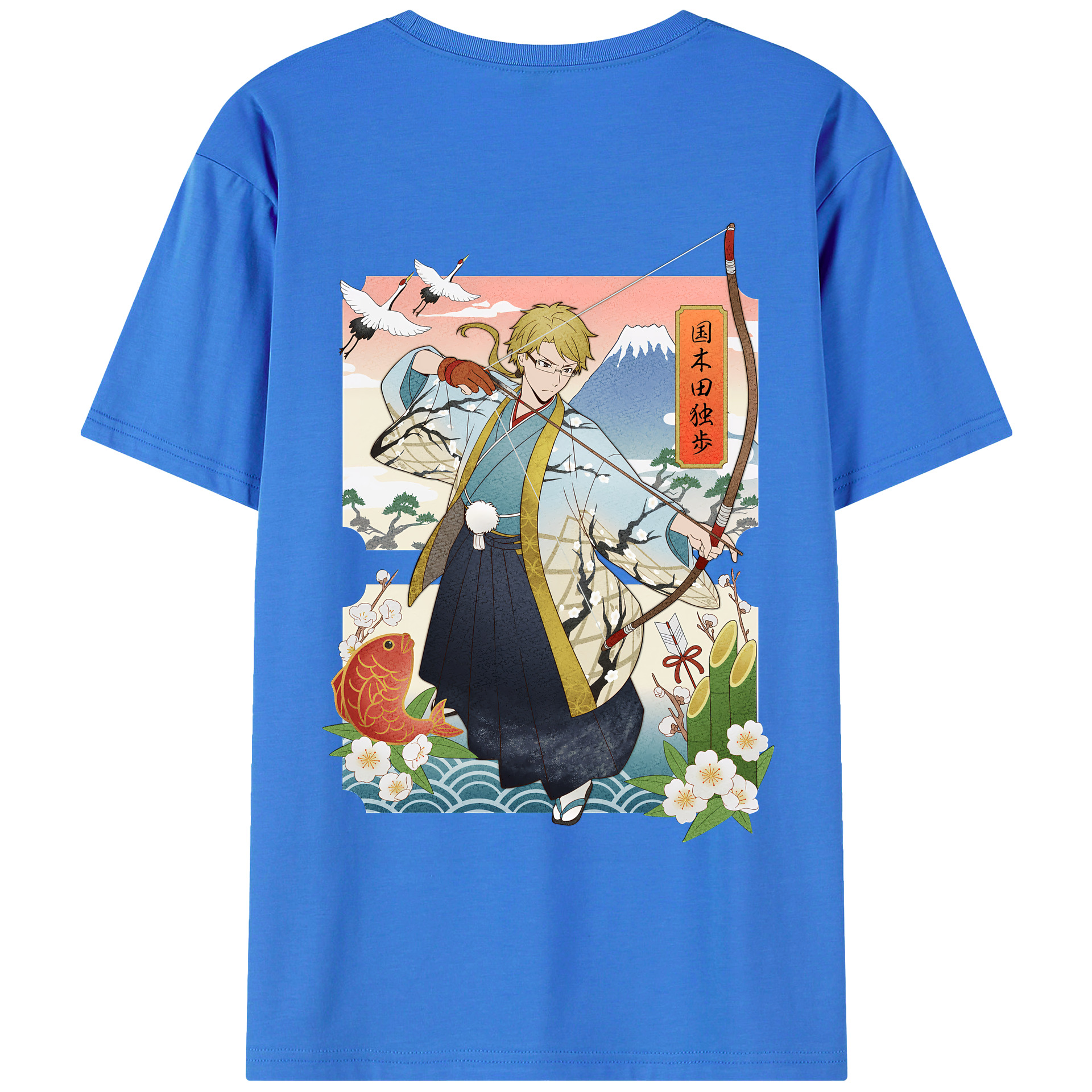 （画像用） 文豪ストレイドッグス Bungo Stray Dogs 綿100％半袖Tシャツ（背面プリント）