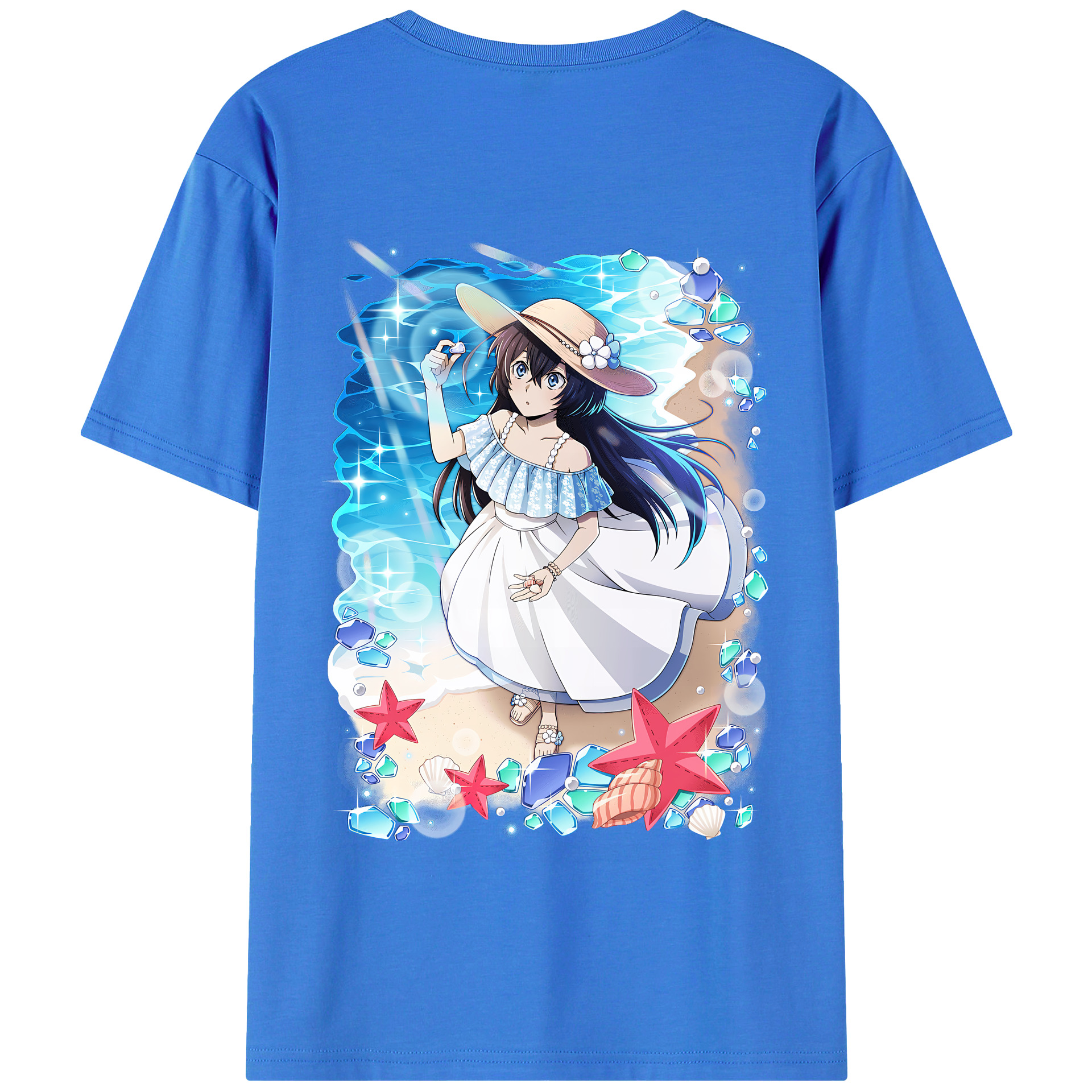 （画像用） 文豪ストレイドッグス Bungo Stray Dogs 綿100％半袖Tシャツ（背面プリント）