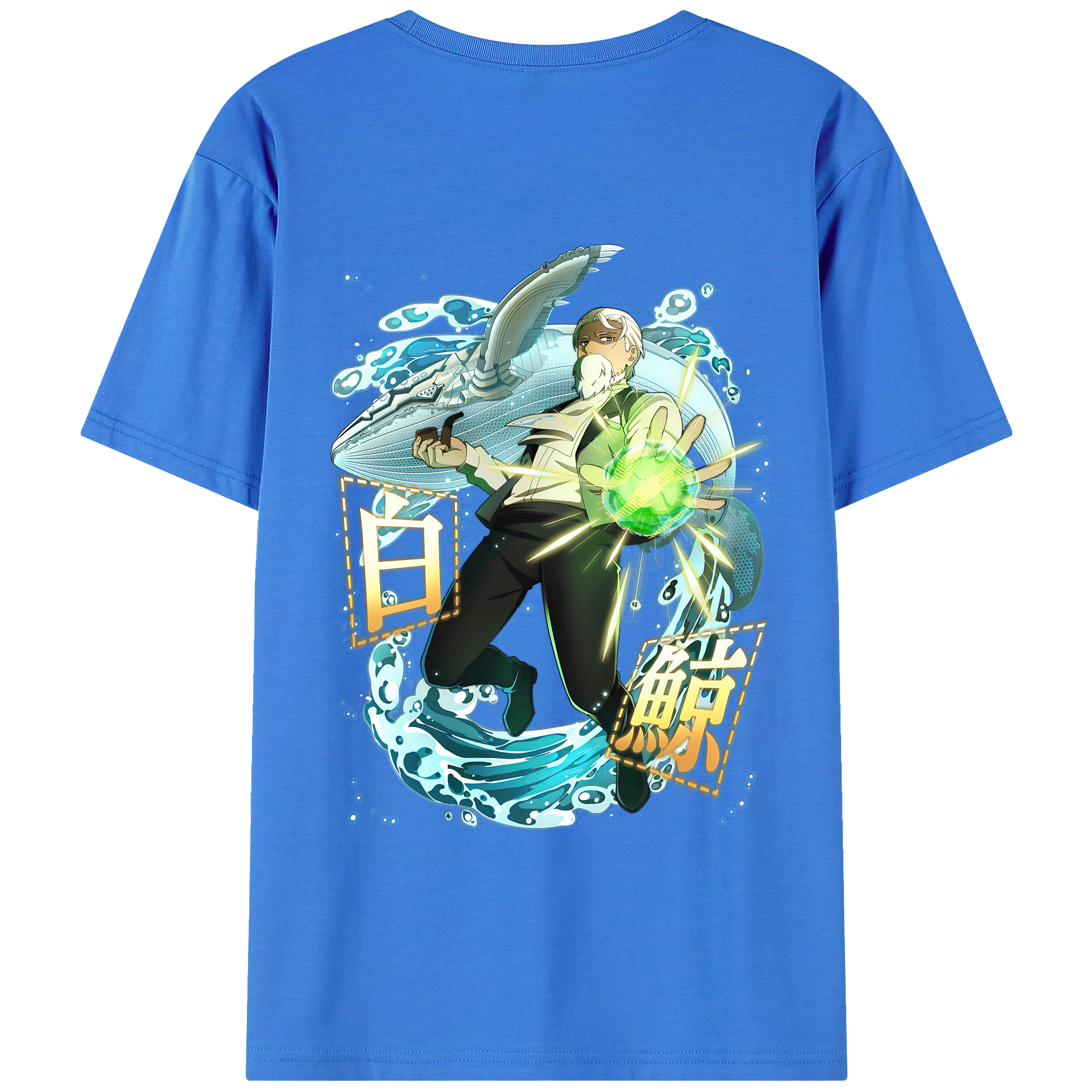（画像用） 文豪ストレイドッグス Bungo Stray Dogs 綿100％半袖Tシャツ（背面プリント）