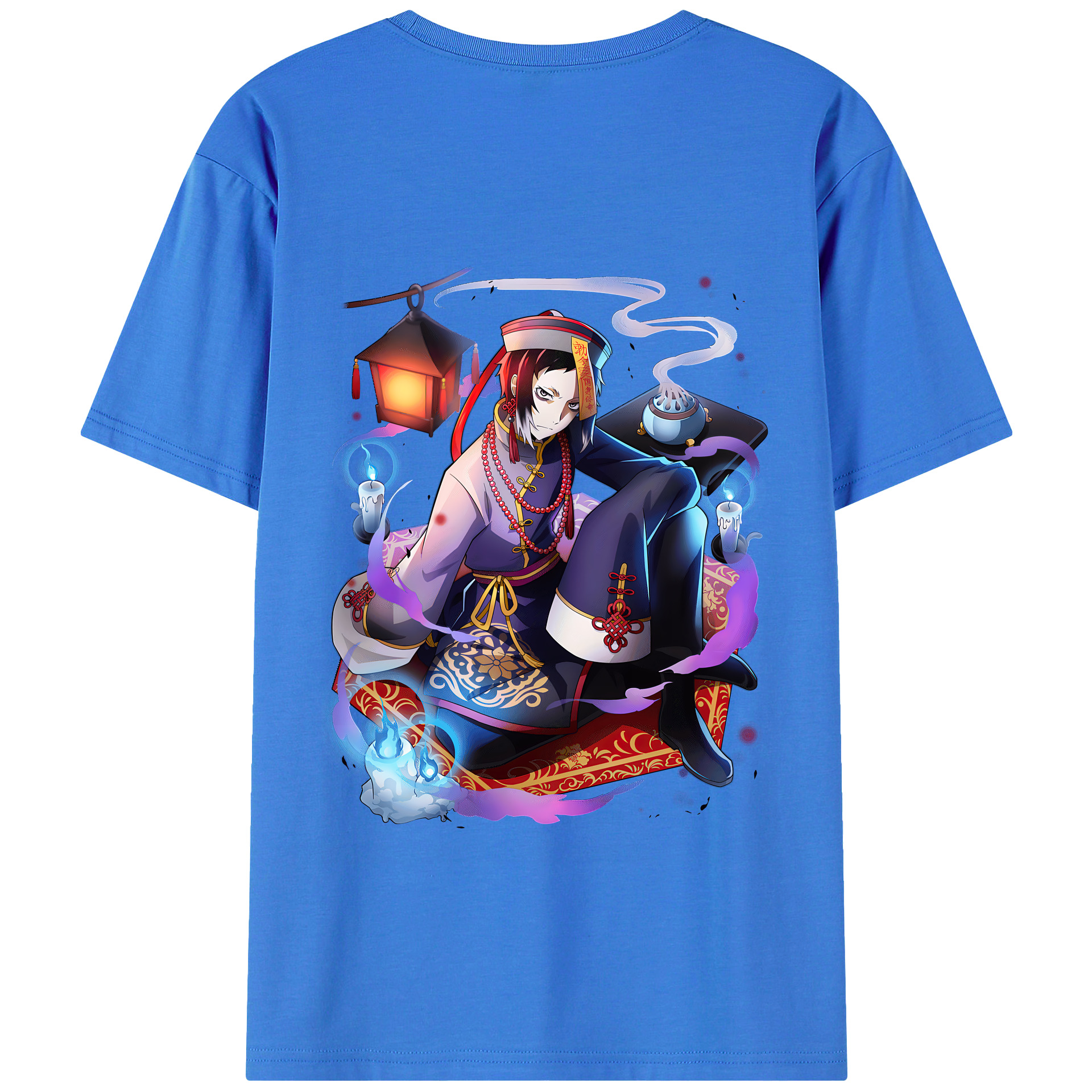 （画像用） 文豪ストレイドッグス Bungo Stray Dogs 綿100％半袖Tシャツ（背面プリント）
