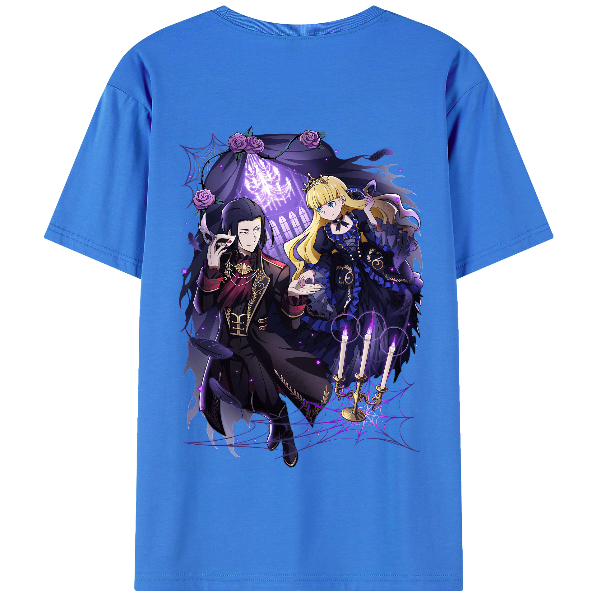 （画像用） 文豪ストレイドッグス Bungo Stray Dogs 綿100％半袖Tシャツ（背面プリント）