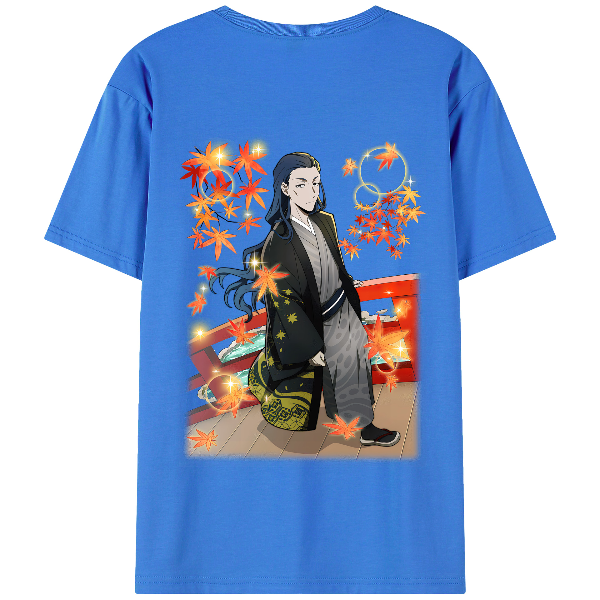 （画像用） 文豪ストレイドッグス Bungo Stray Dogs 綿100％半袖Tシャツ（背面プリント）