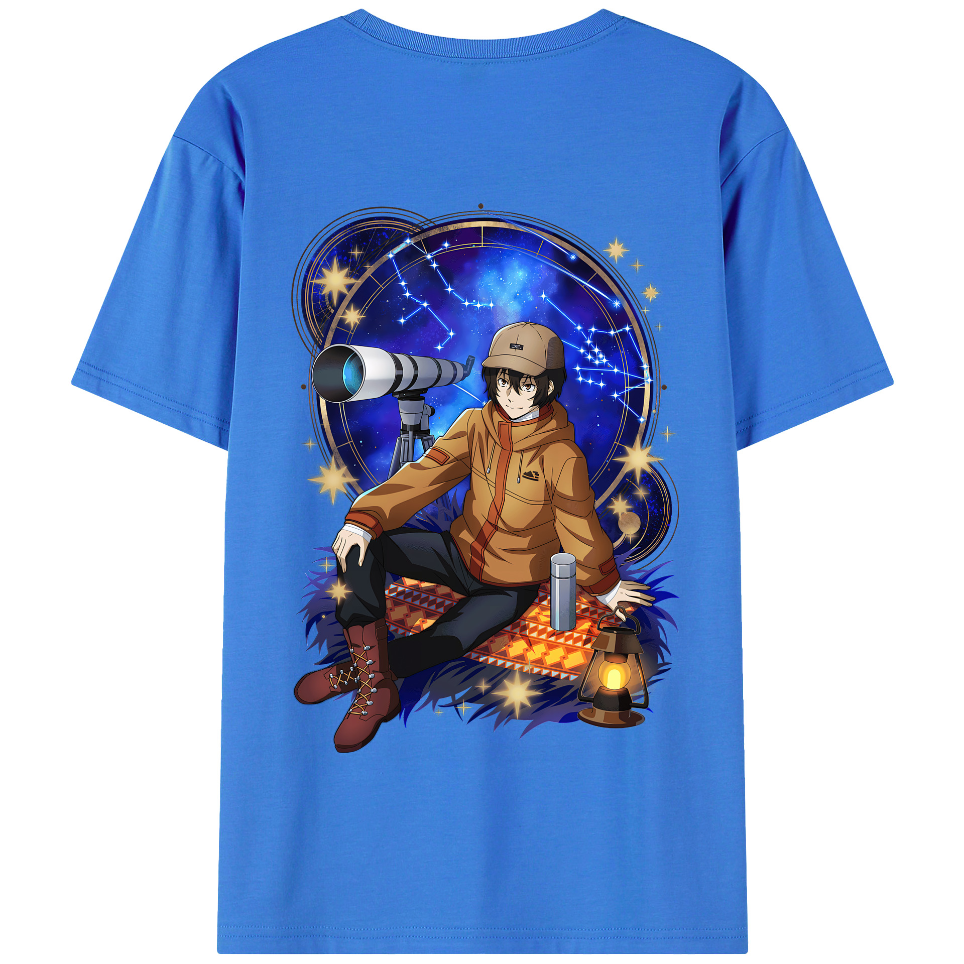 （画像用） 文豪ストレイドッグス Bungo Stray Dogs 綿100％半袖Tシャツ（背面プリント）