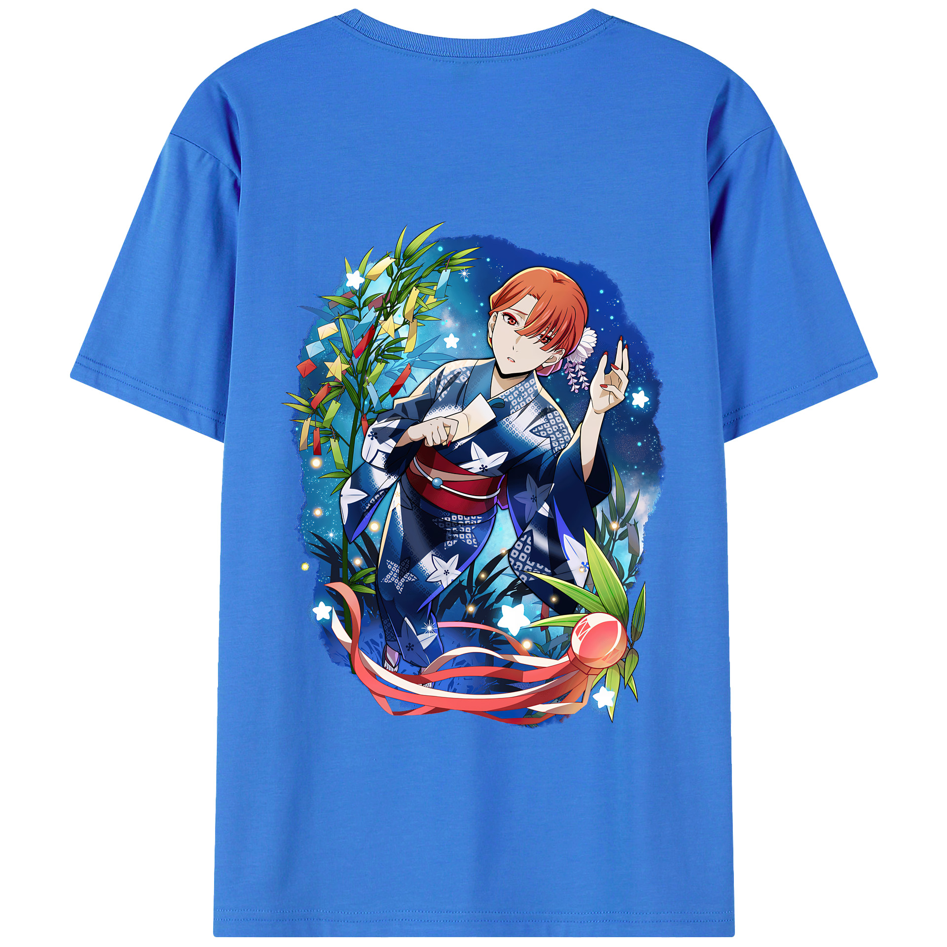 （画像用） 文豪ストレイドッグス Bungo Stray Dogs 綿100％半袖Tシャツ（背面プリント）