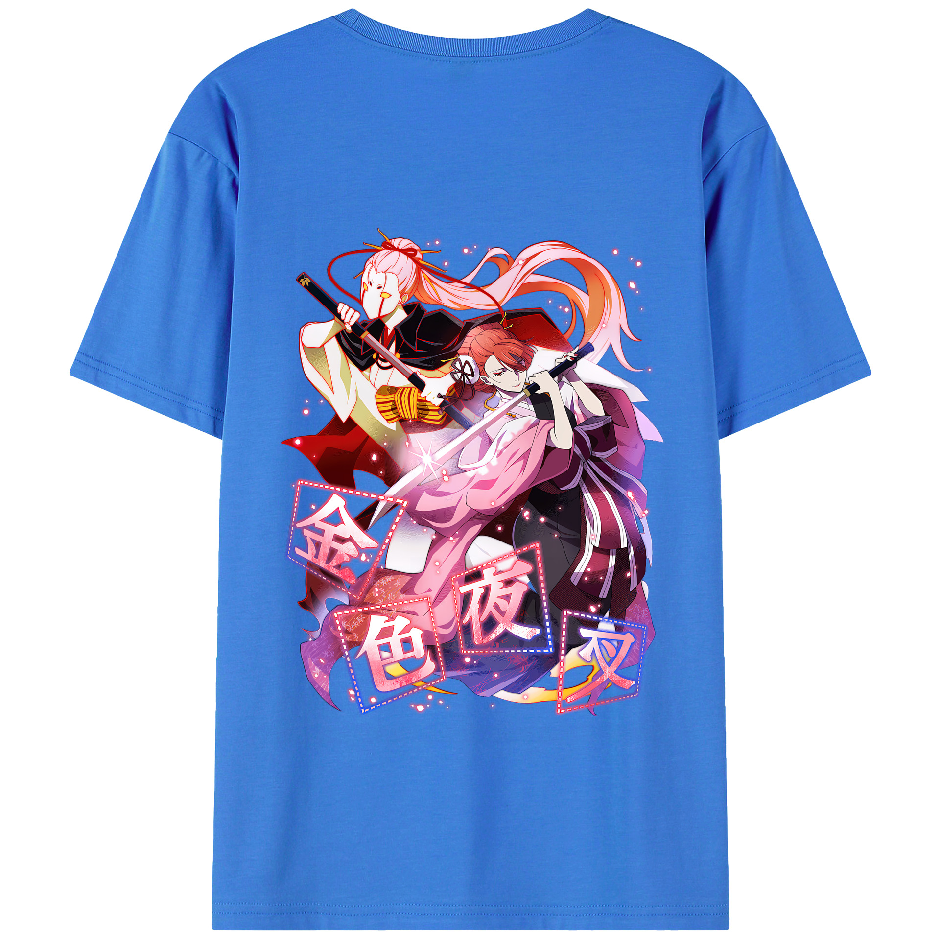（画像用） 文豪ストレイドッグス Bungo Stray Dogs 綿100％半袖Tシャツ（背面プリント）