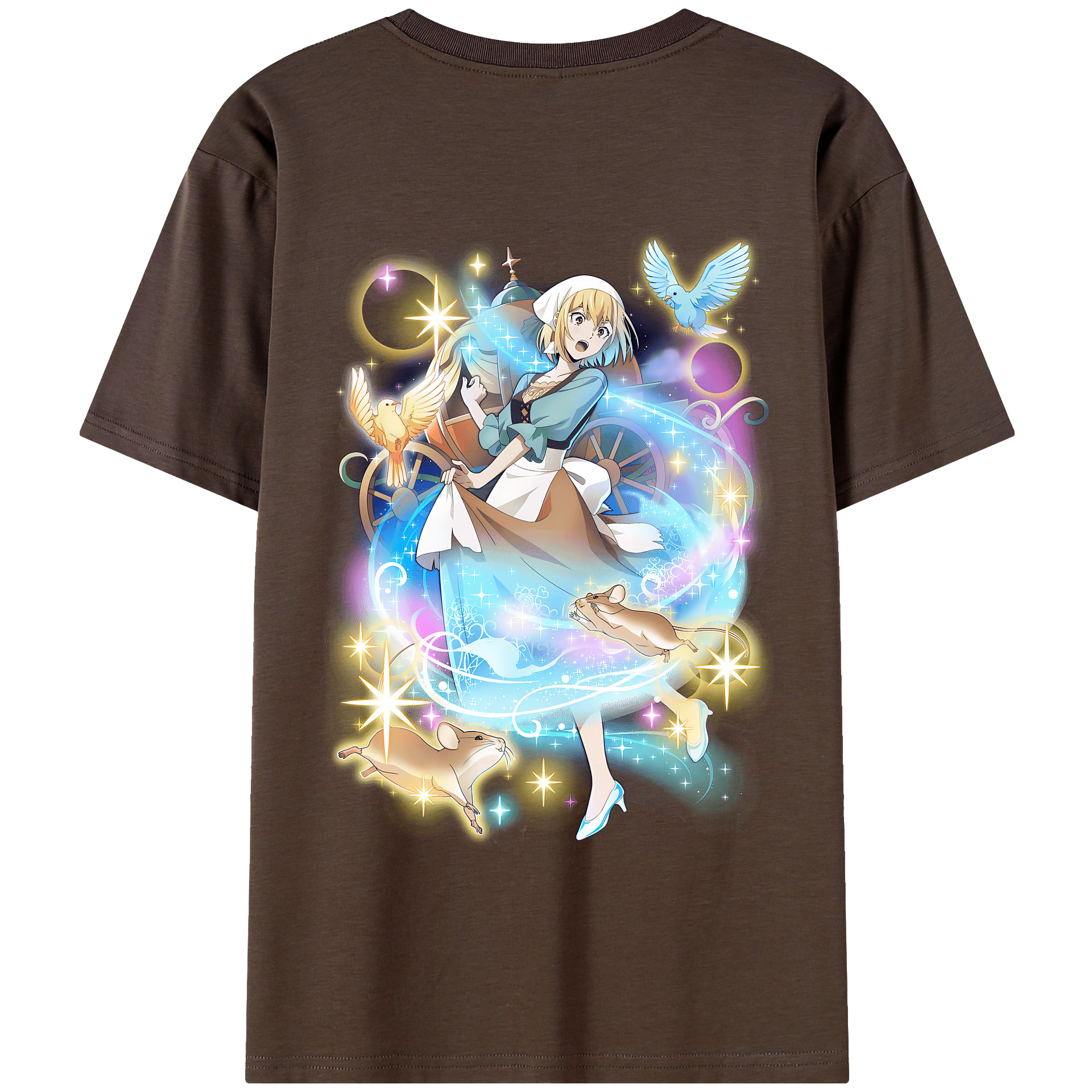 （画像用） 文豪ストレイドッグス Bungo Stray Dogs 綿100％半袖Tシャツ（背面プリント）